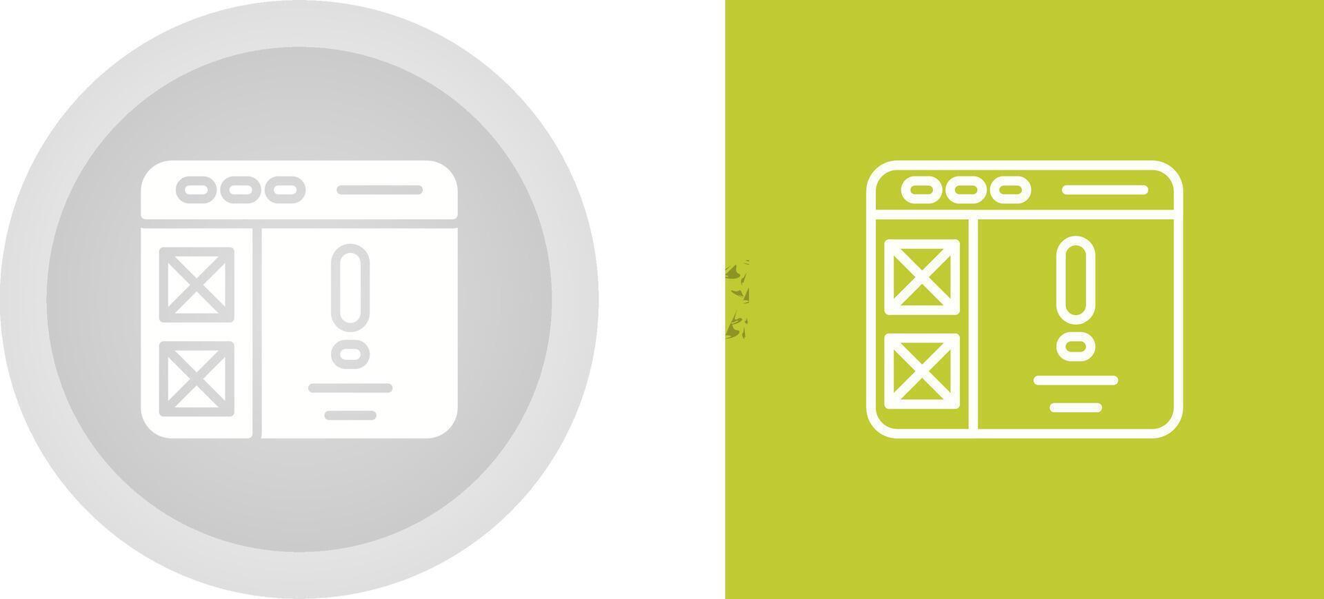 Information Design Vector Icon