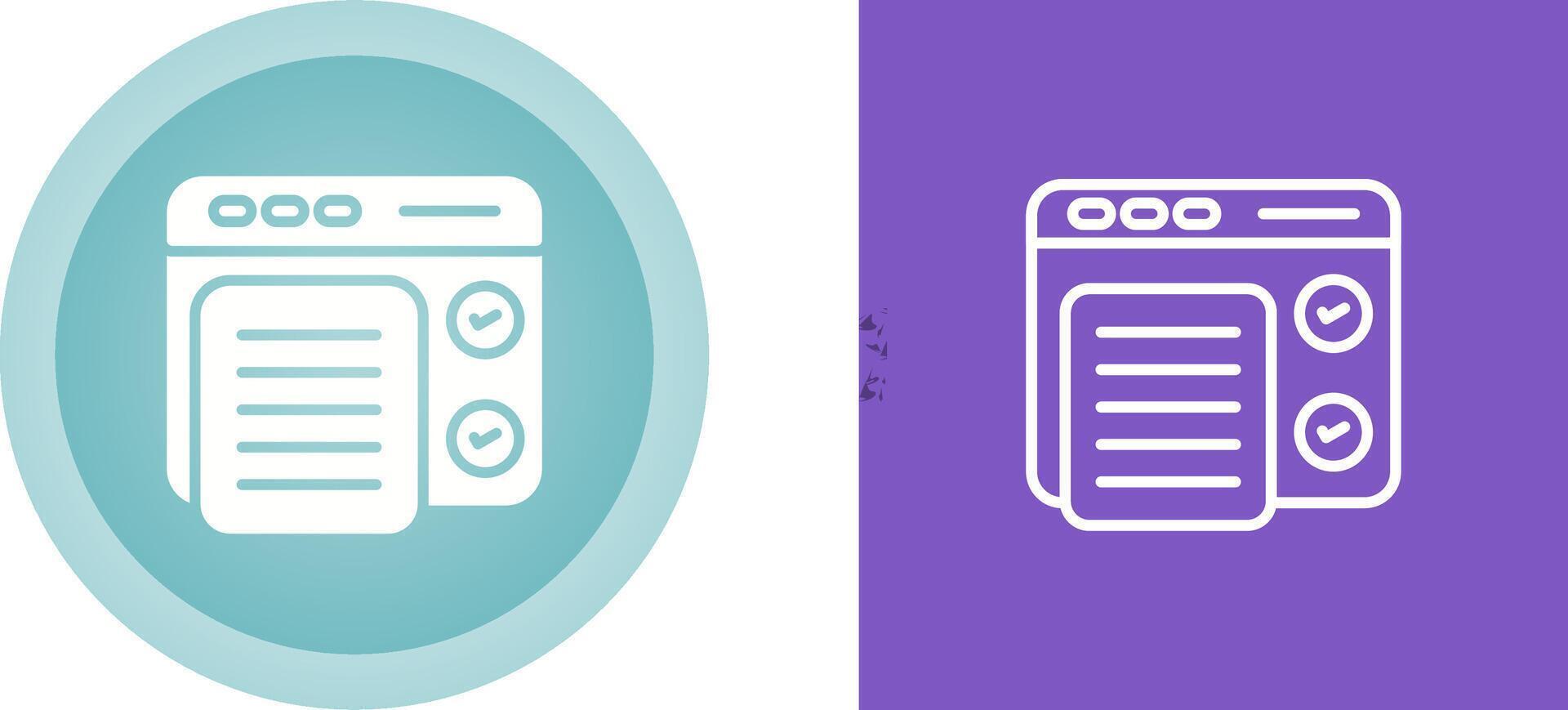 Concept Testing Vector Icon
