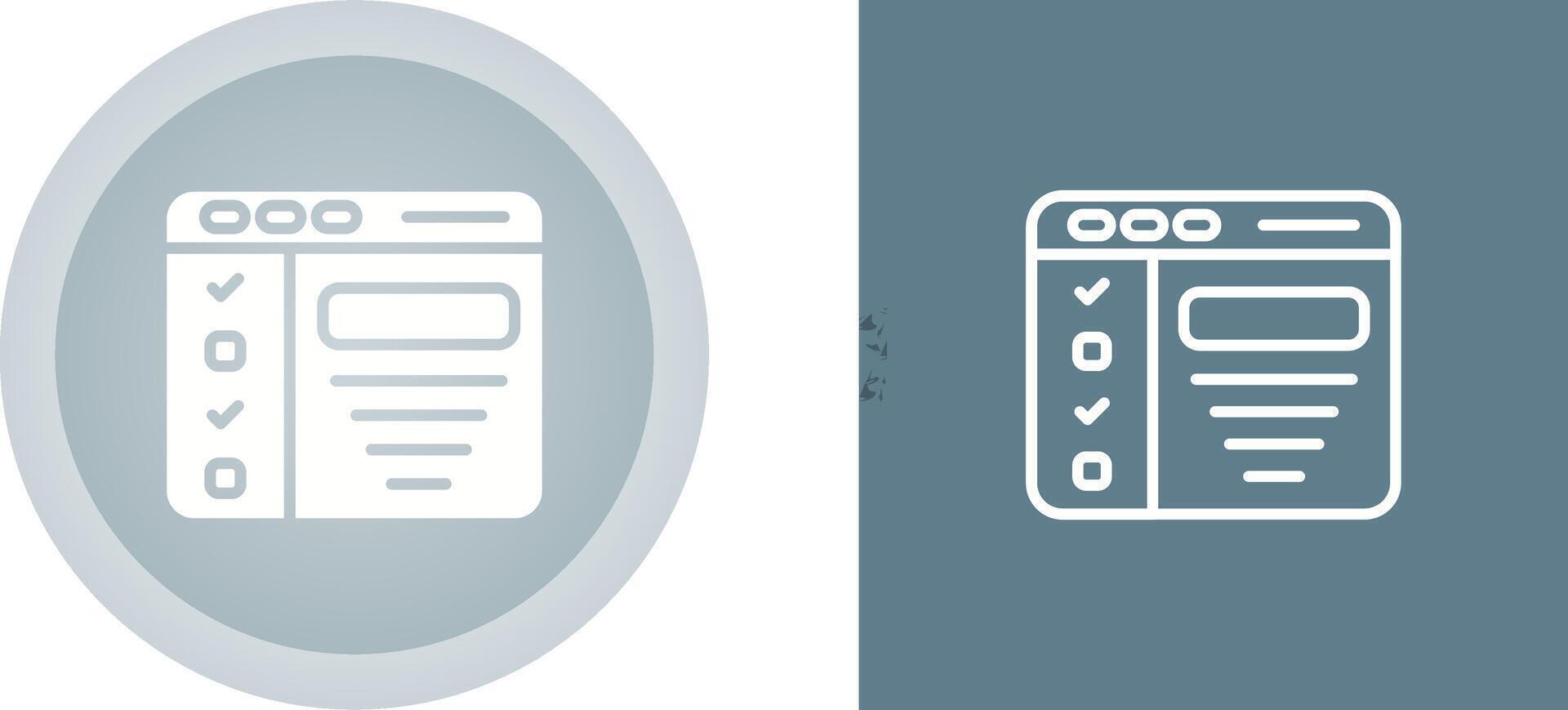 Design Brief Vector Icon