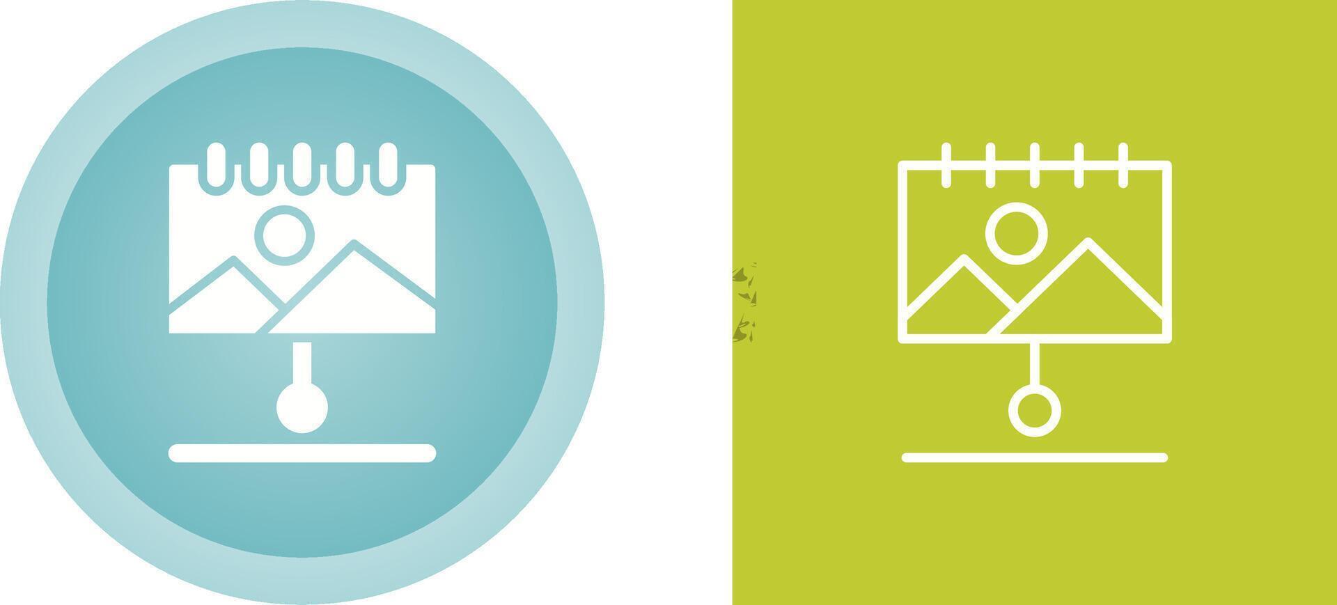 Canvas Vector Icon