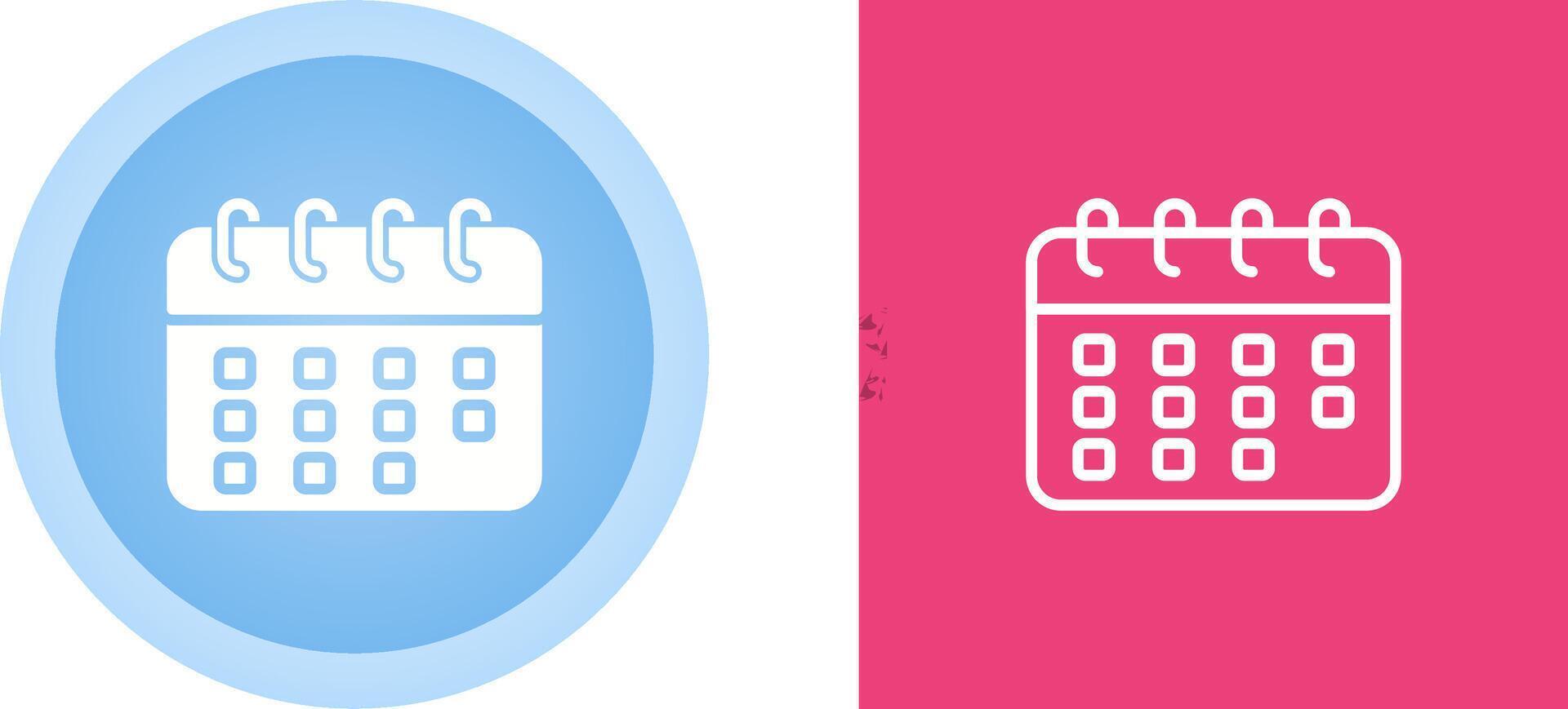 Unique Two Icons Set vector