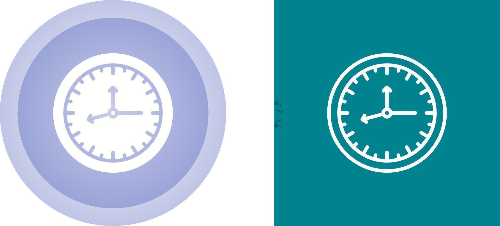 Clock Vector Icon