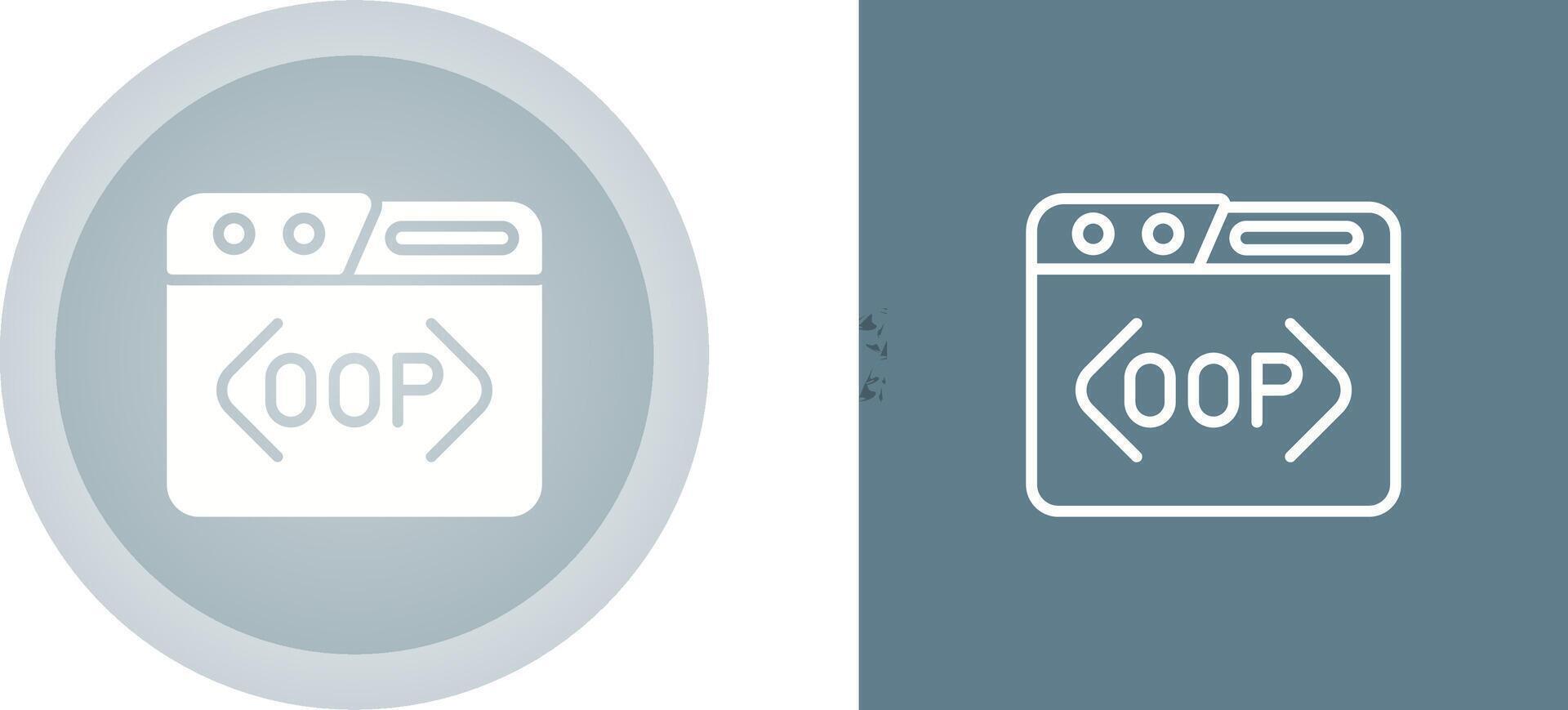 OOP Vector Icon