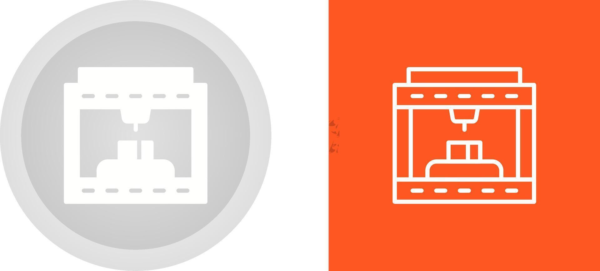 3d Printing Vector Icon