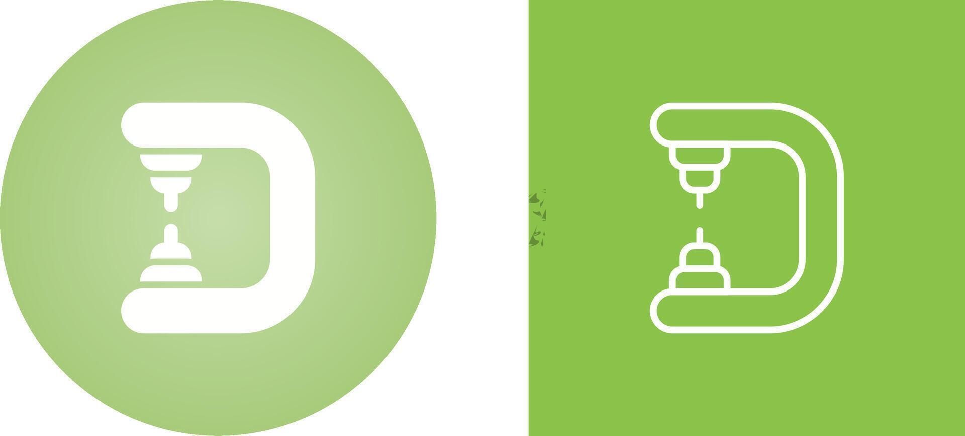 Drill press Vector Icon