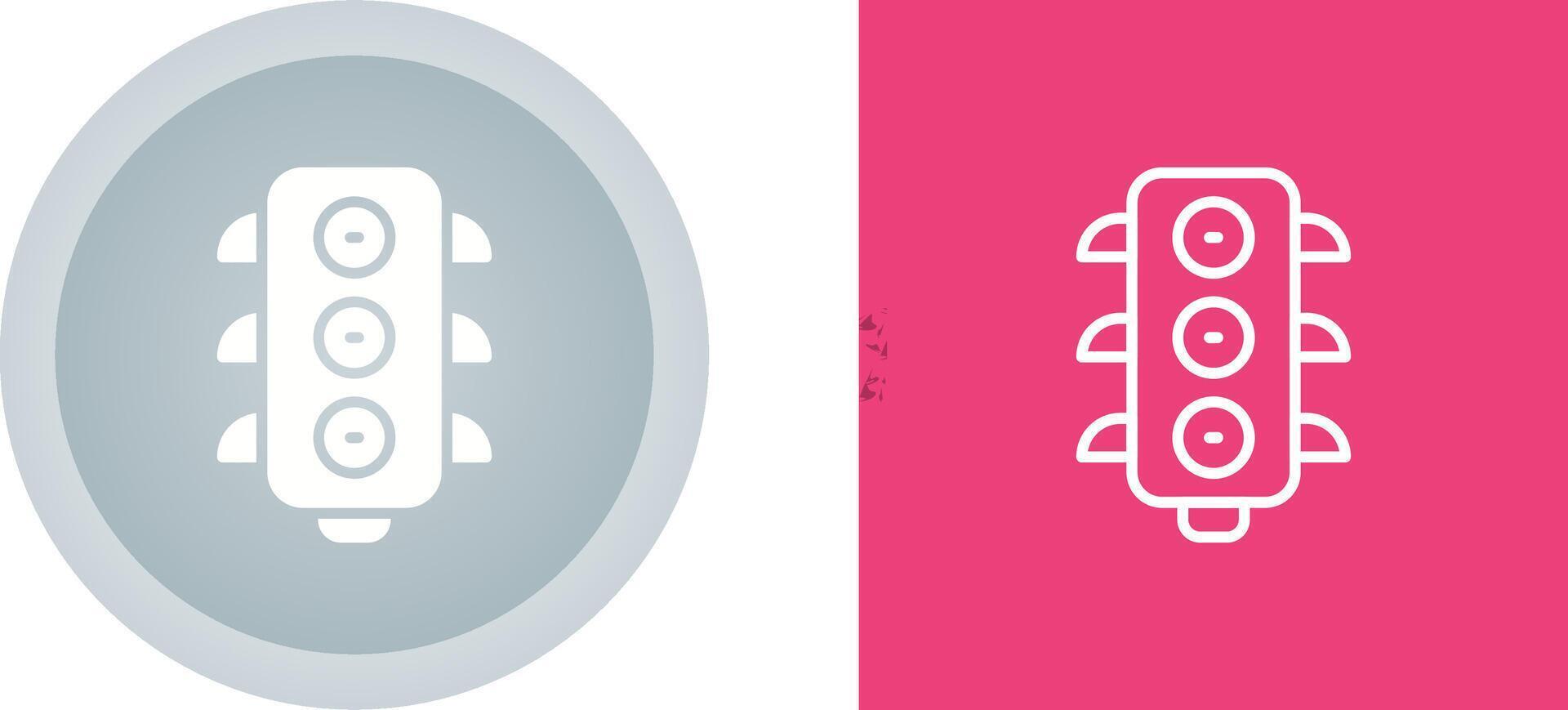 Traffic Lights Vector Icon
