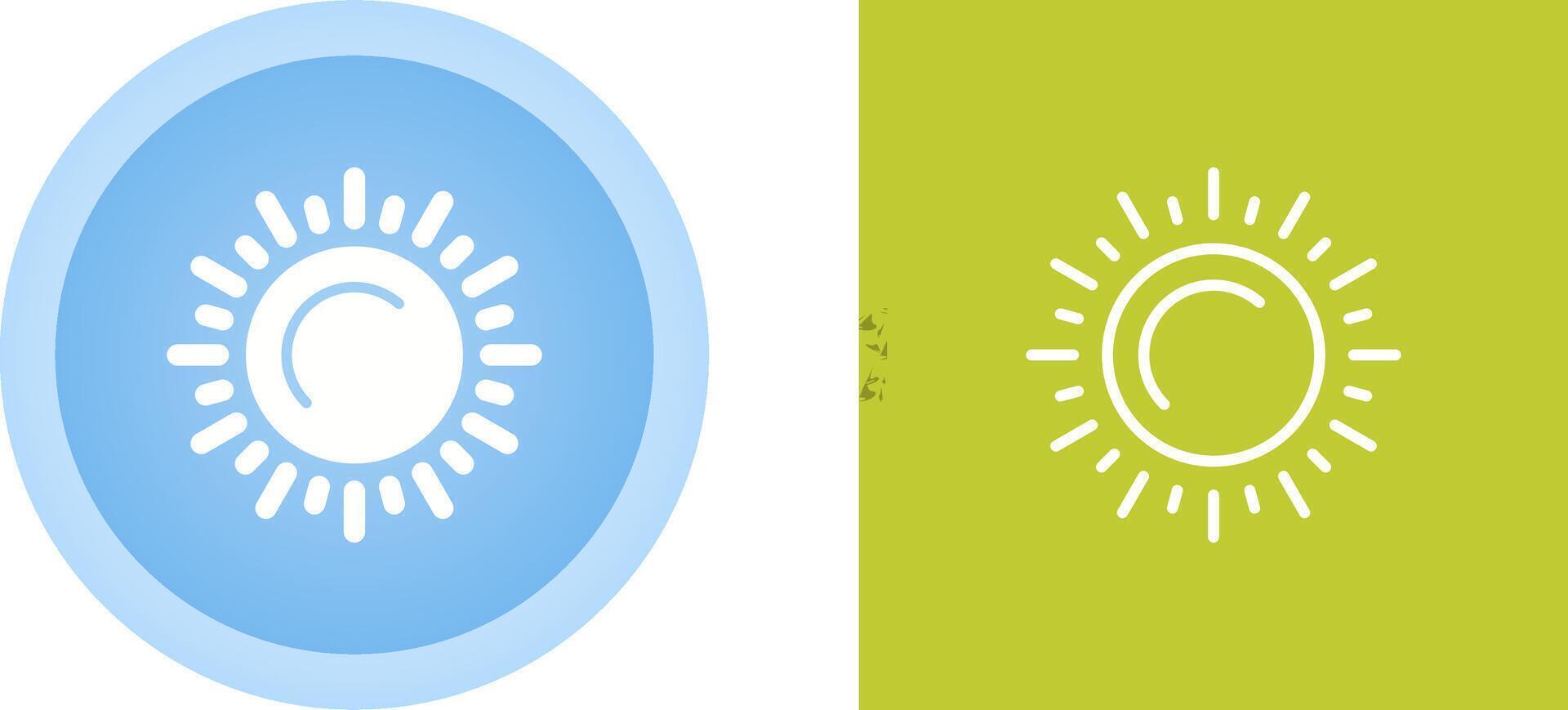 Sun Vector Icon