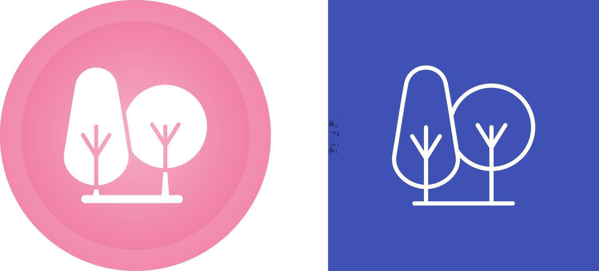 Trees Vector Icon