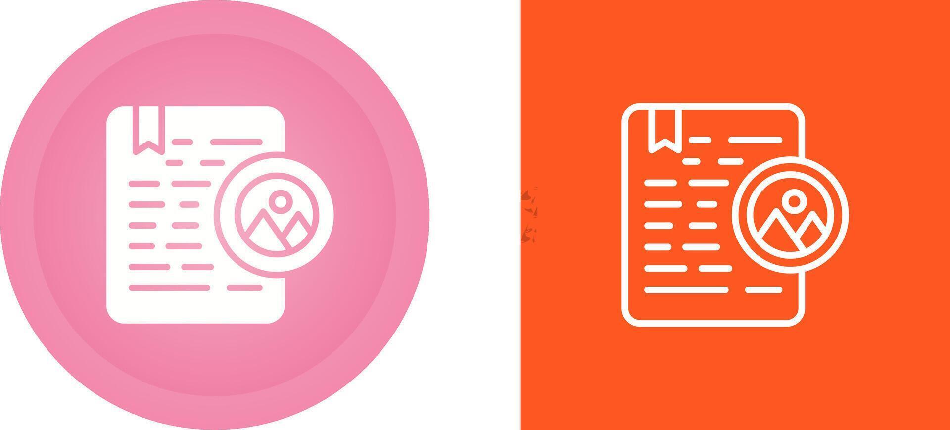 Document Thumbnail Vector Icon