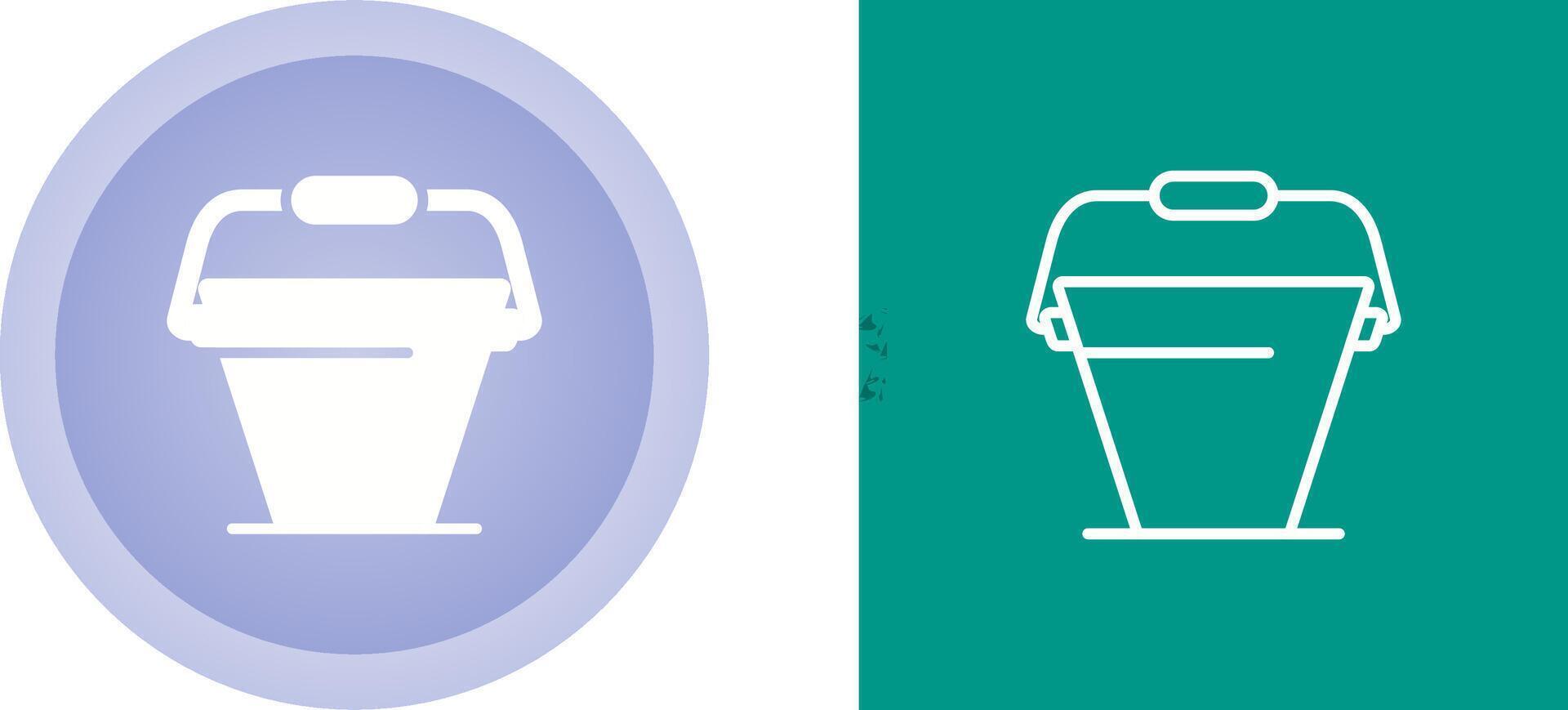 Bucket Vector Icon