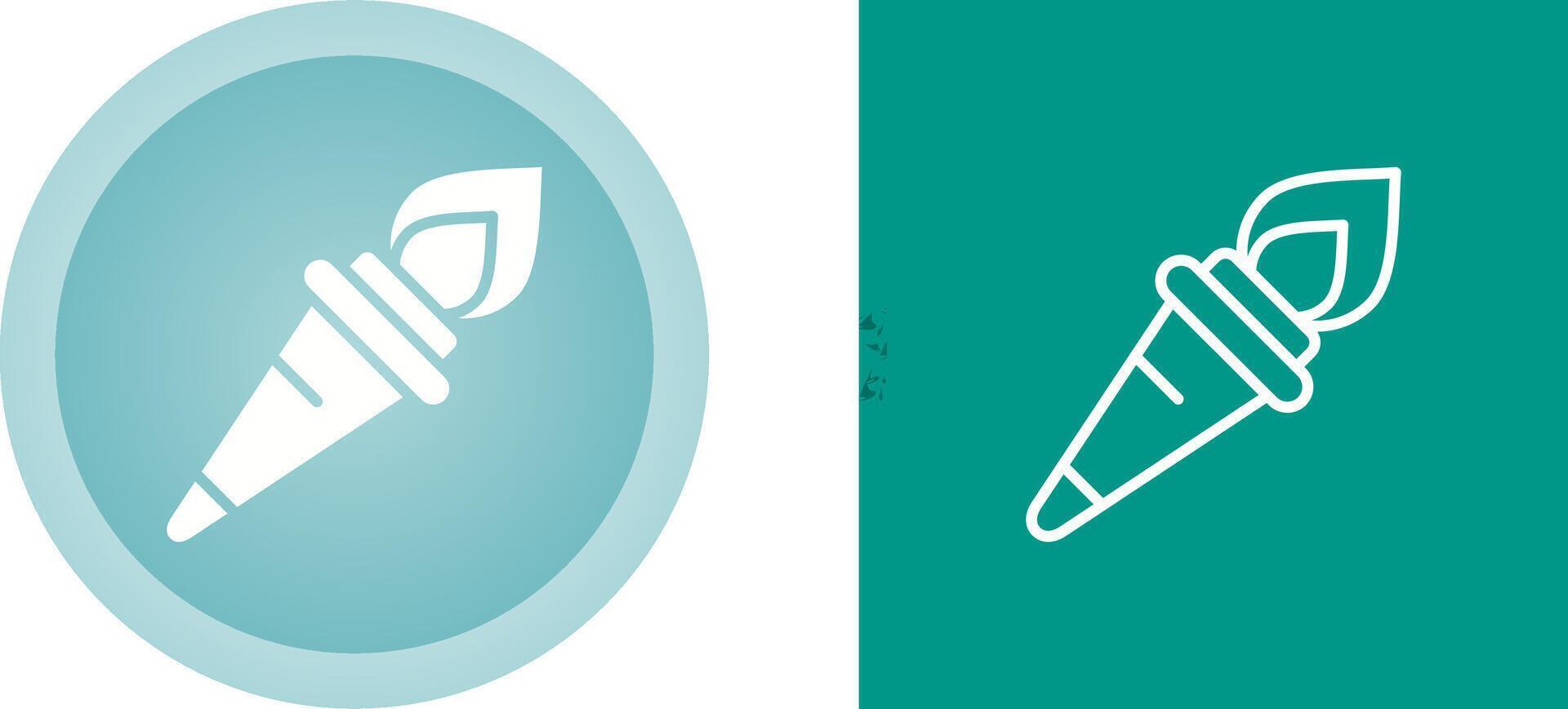 Torch Vector Icon