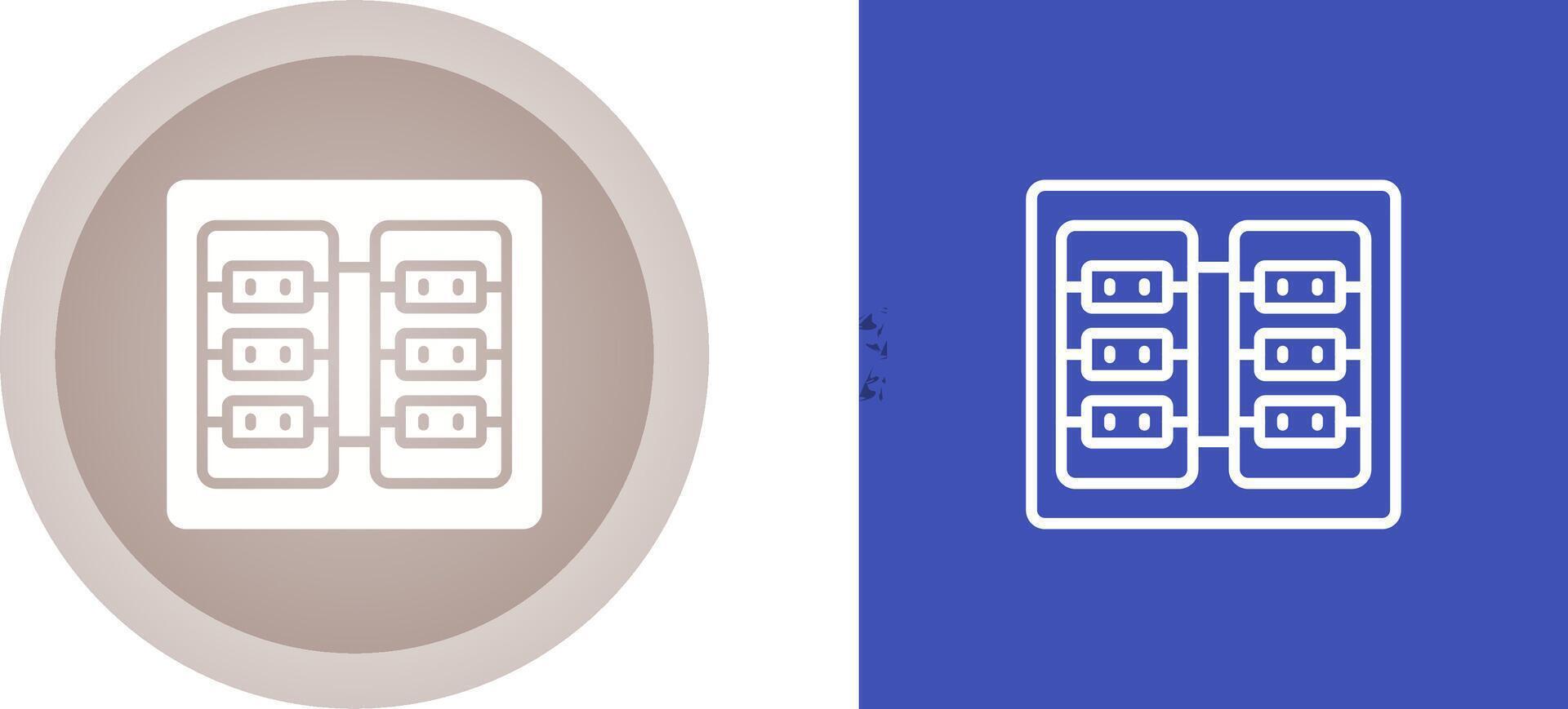 Server Room Vector Icon