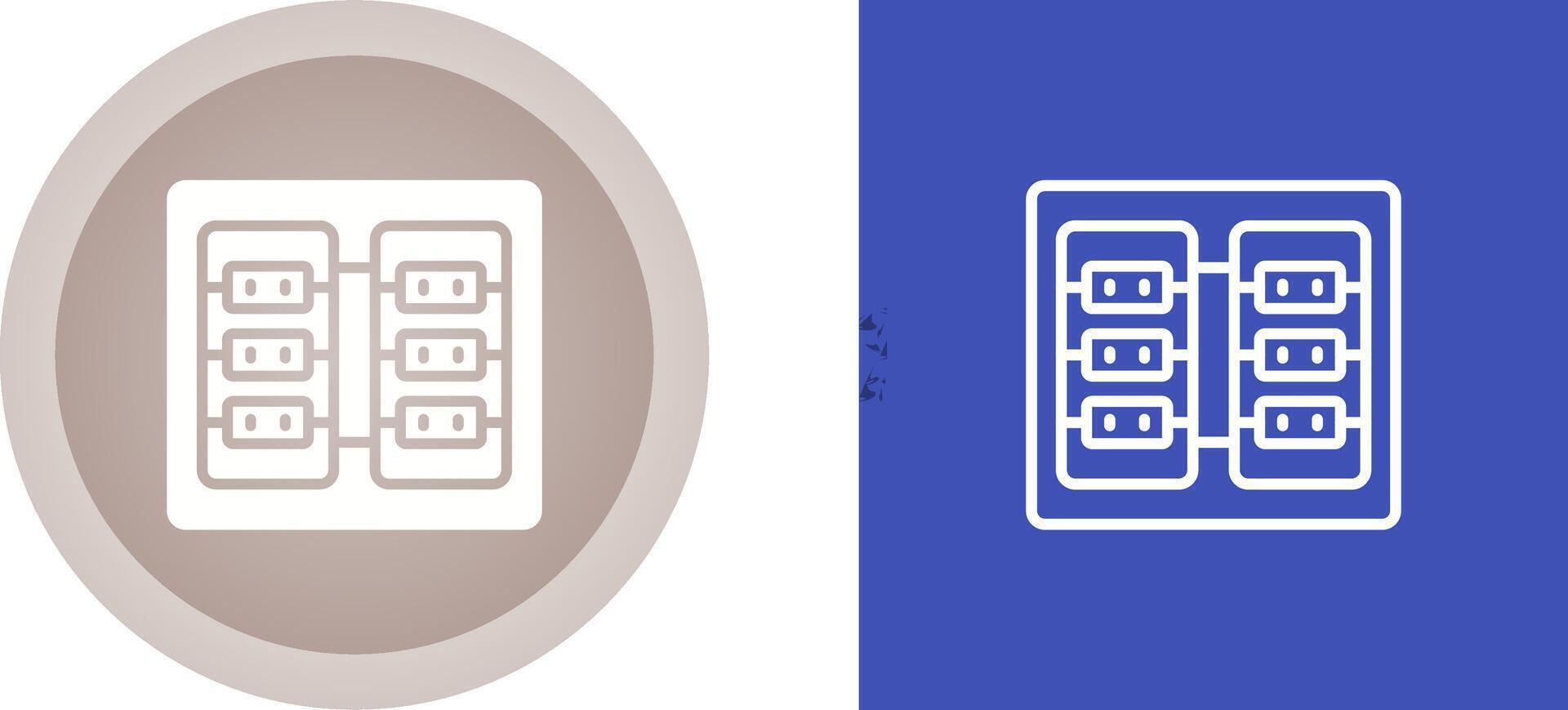 Server Room Vector Icon