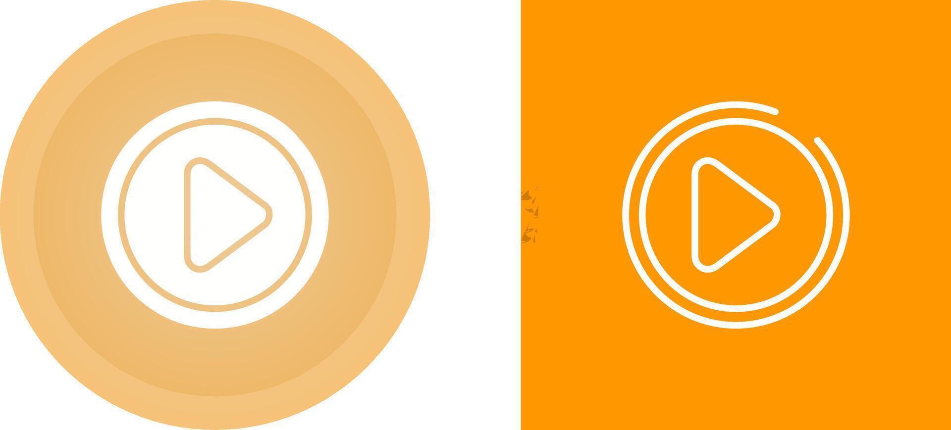 Play Button Vector Icon