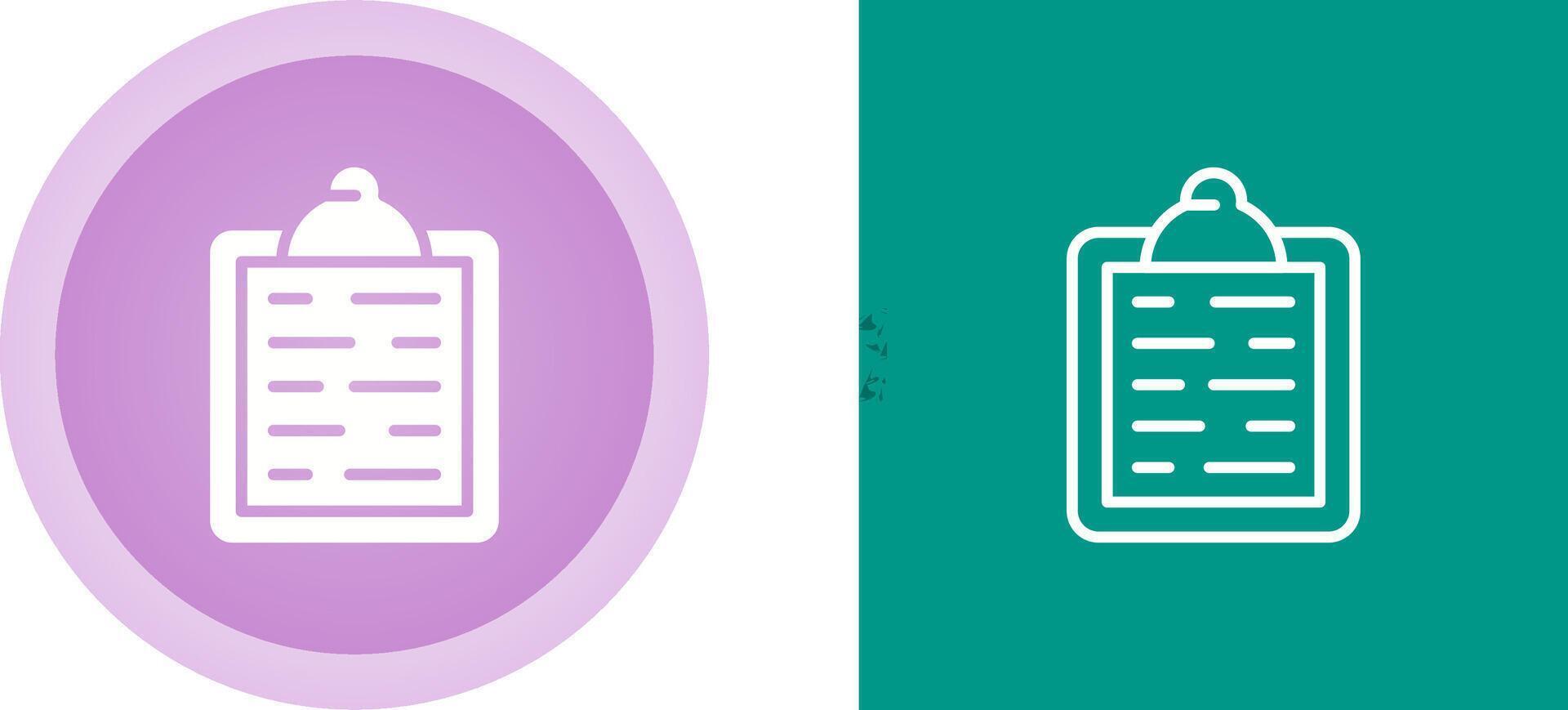 Clipboard Vector Icon