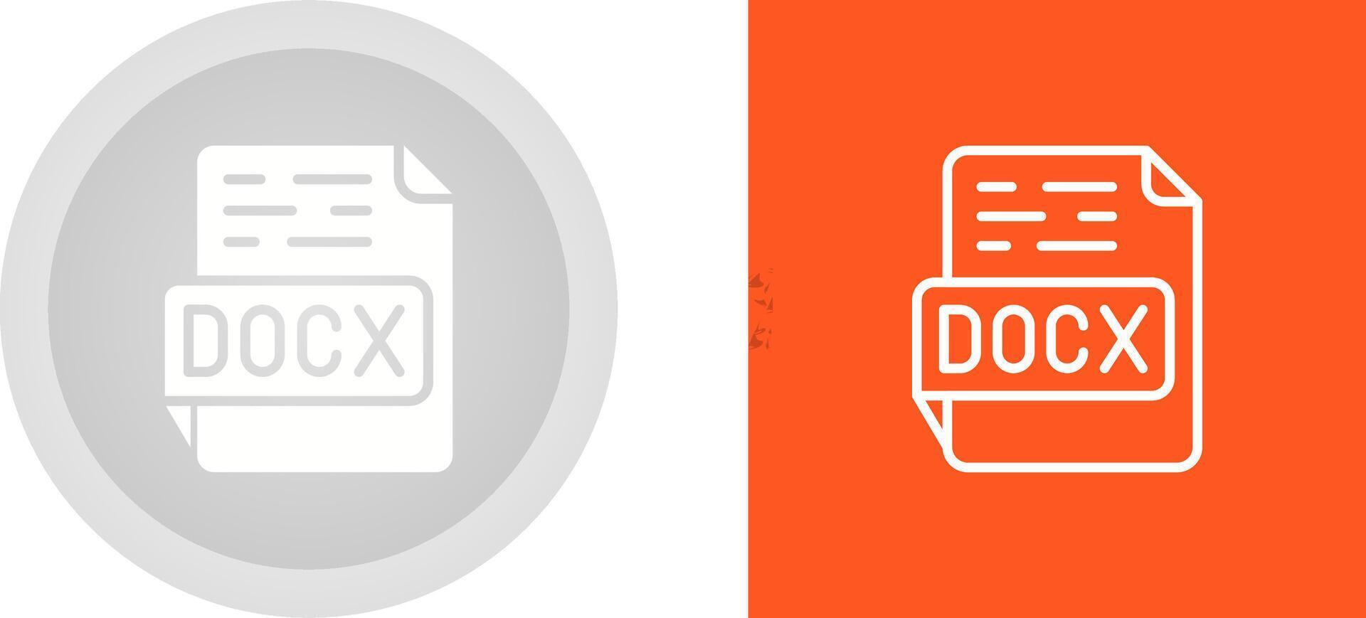 DOCX Vector Icon