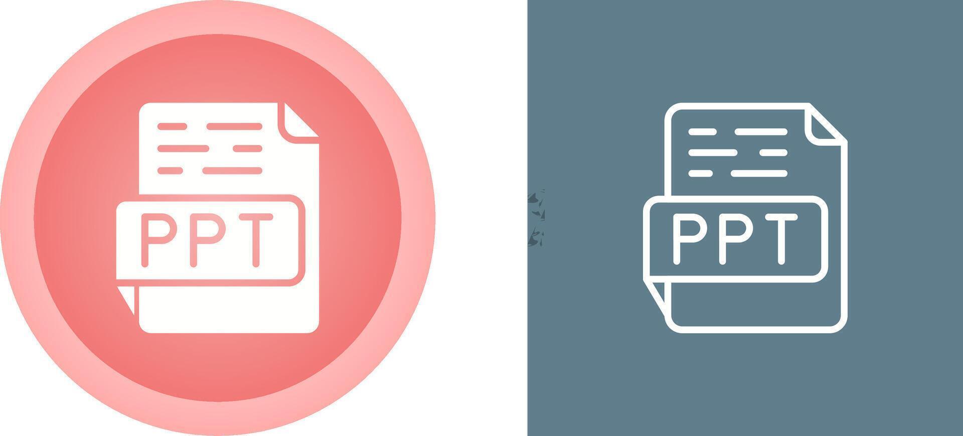 PPT Vector Icon