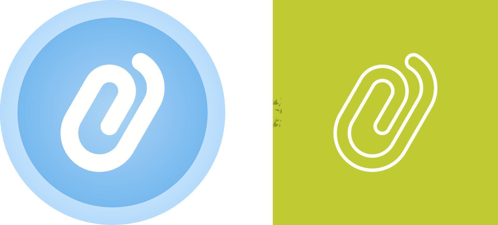 Paperclip Vector Icon