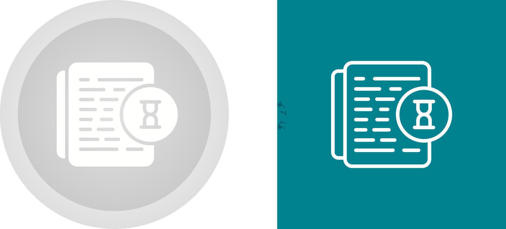 Document Audit Vector Icon