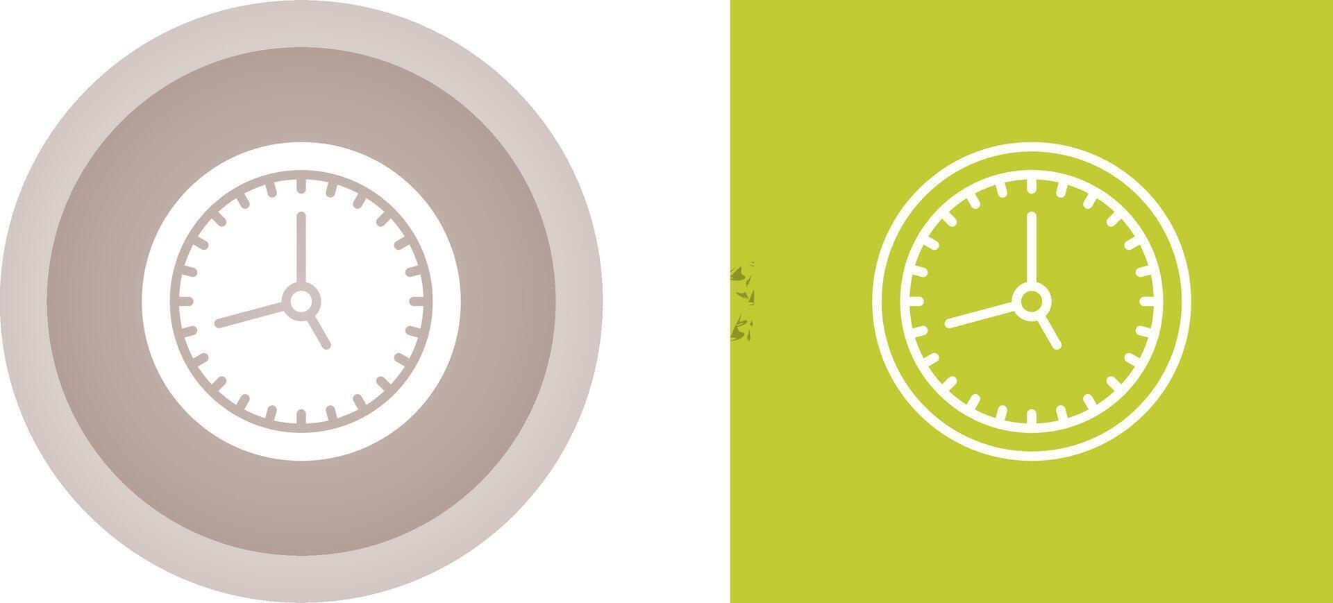 Clock Vector Icon