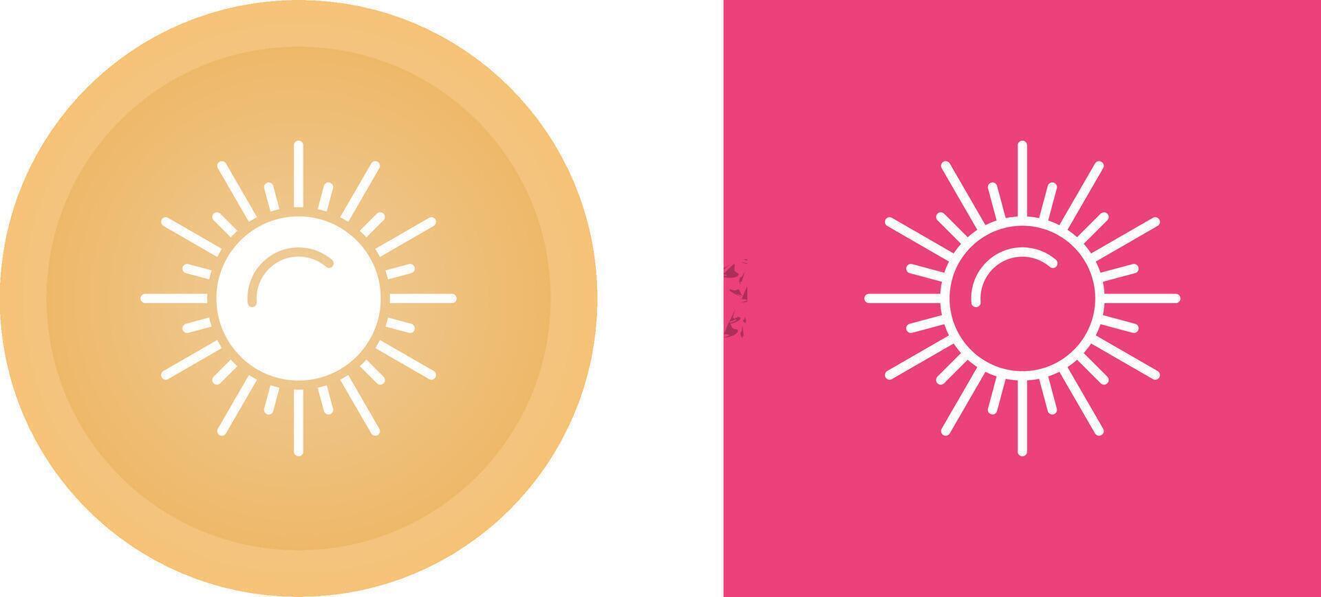 Sun Vector Icon