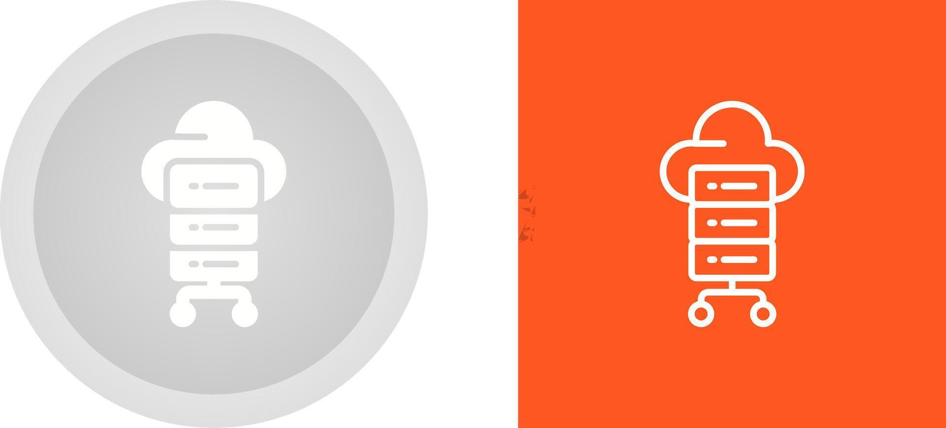 Cloud Computing Vector Icon