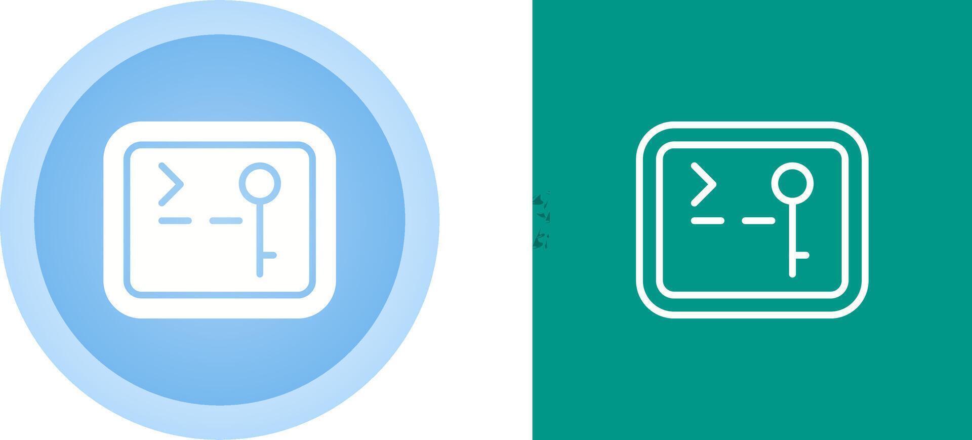SSH Access Vector Icon