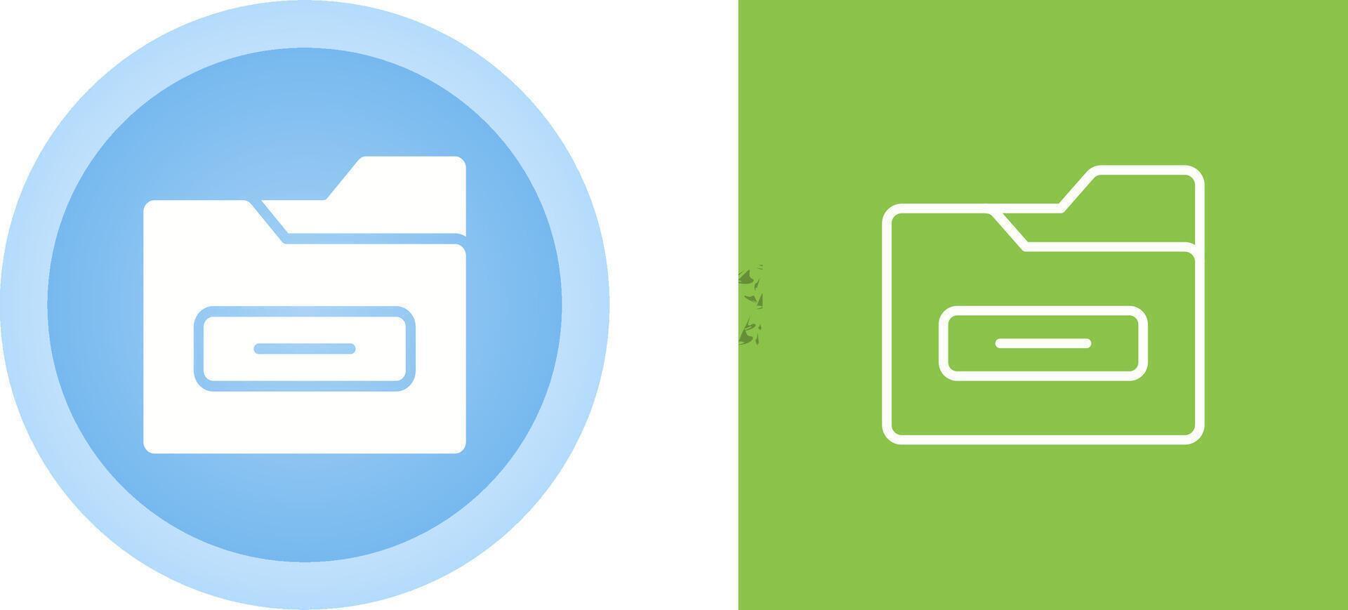 Unique Two Icons Set vector