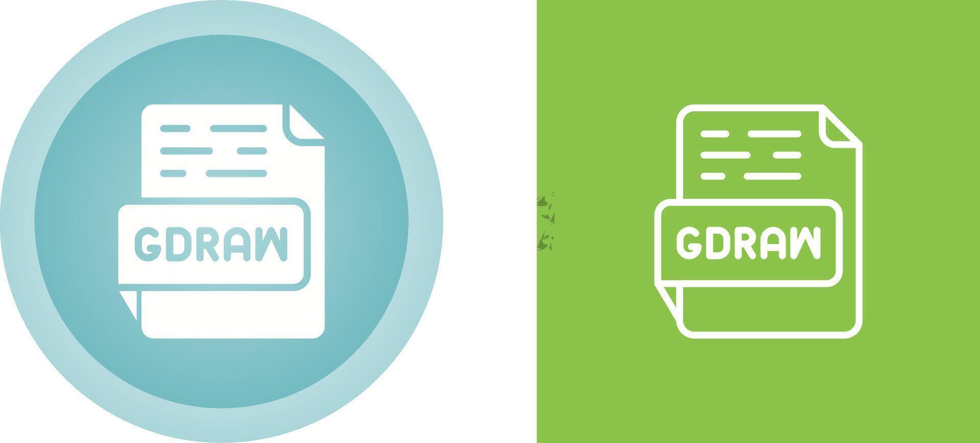 GDRAW Vector Icon