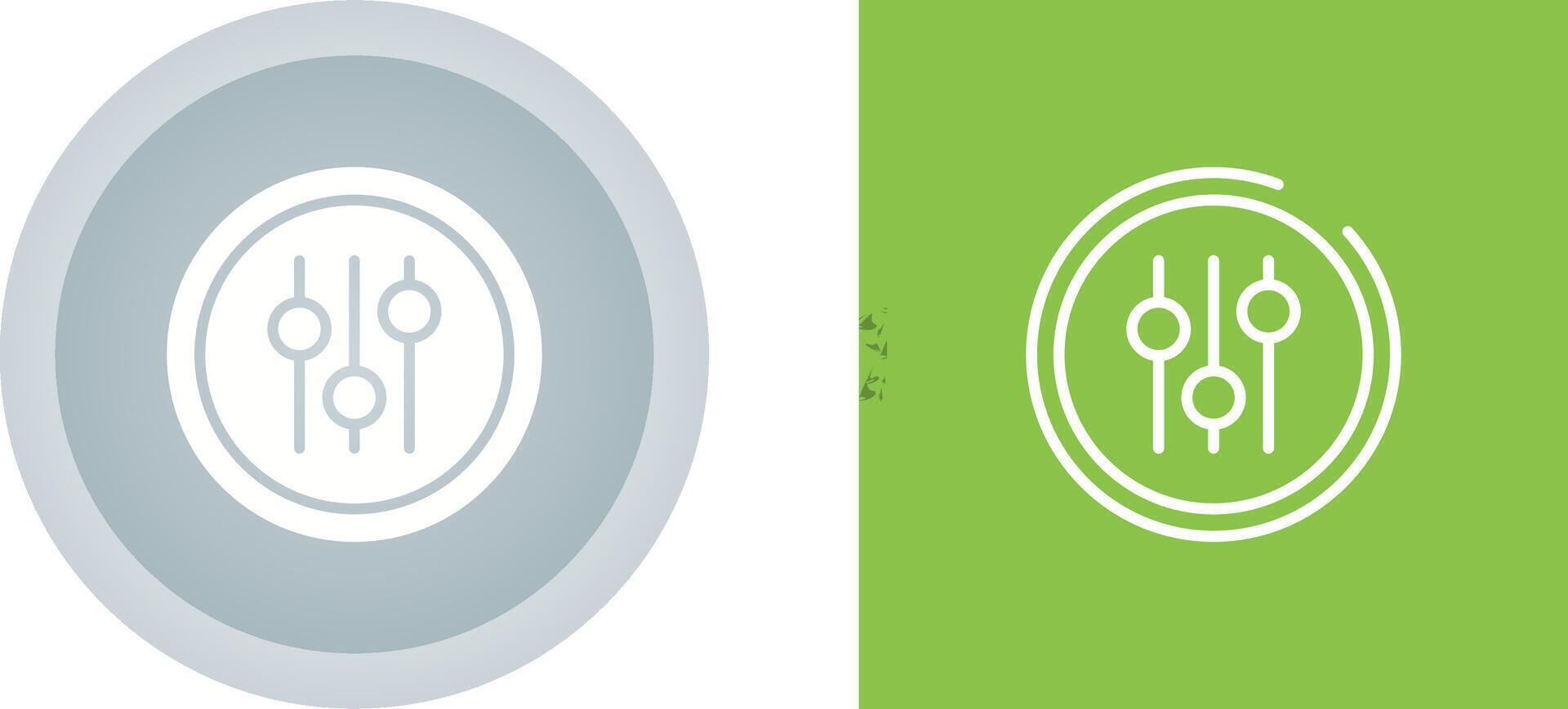 Audio Equalizer Vector Icon