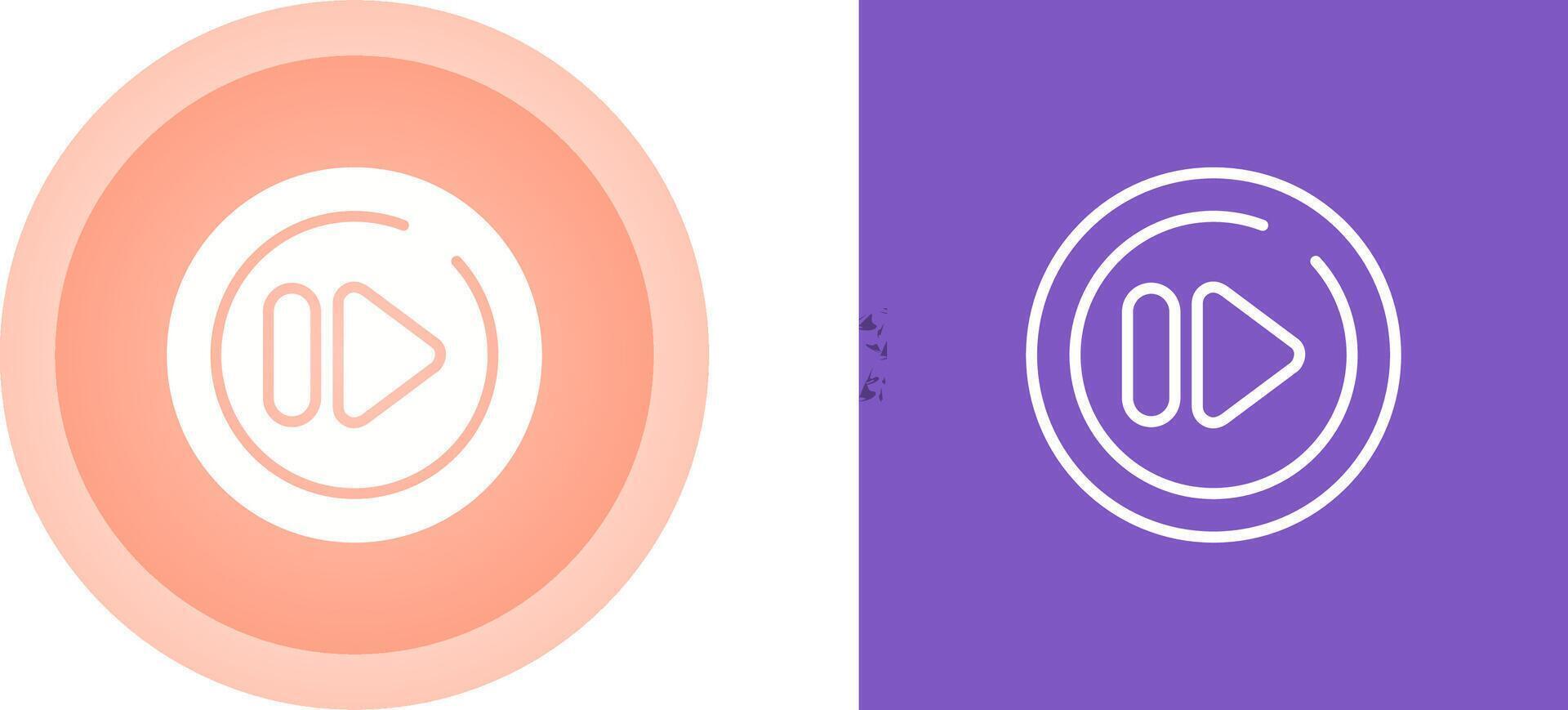 Next Track Circle Vector Icon