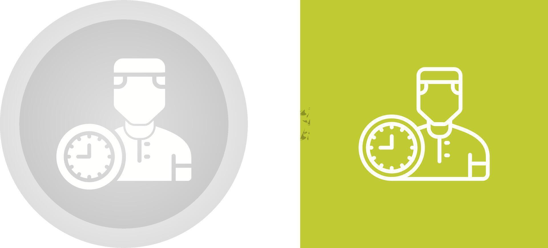 Working Hour Vector Icon