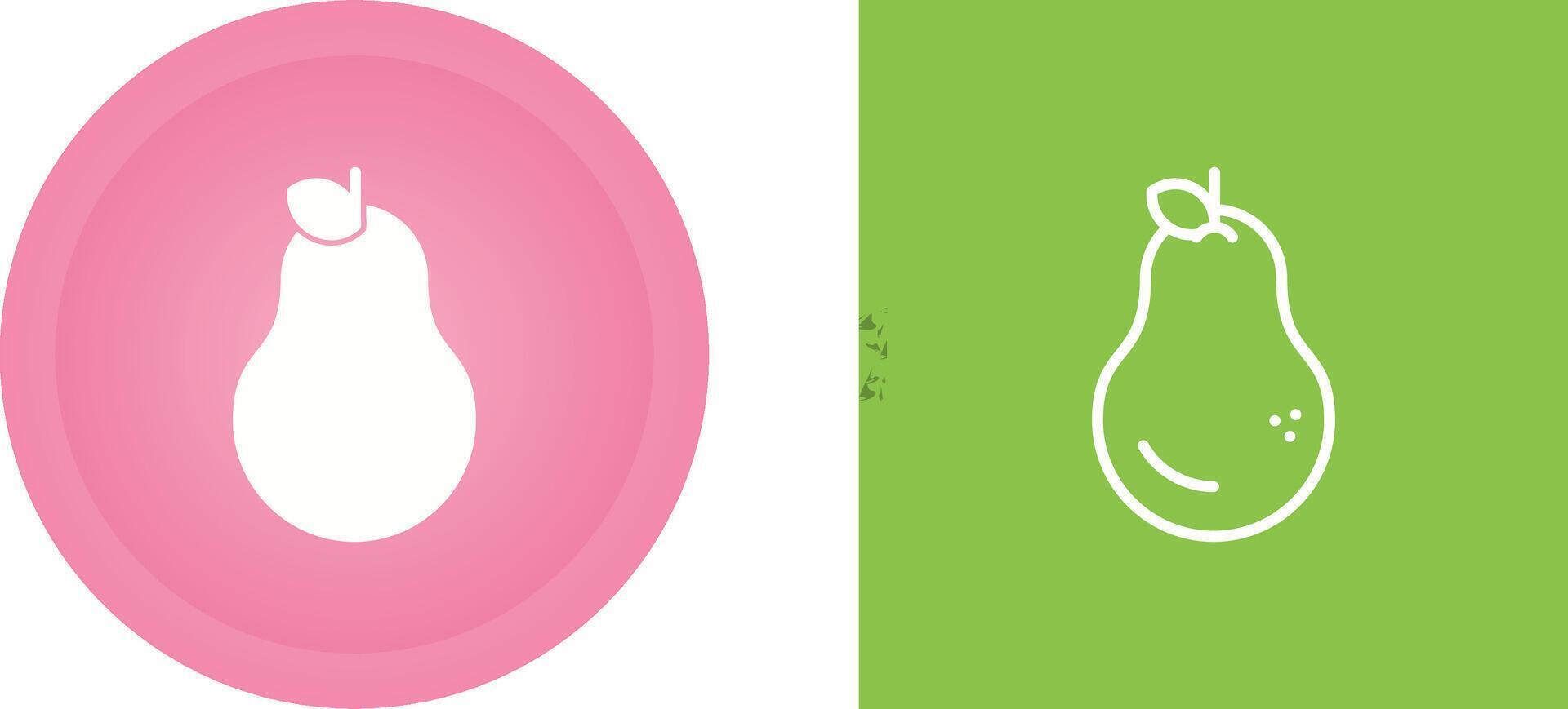 Pear Vector Icon