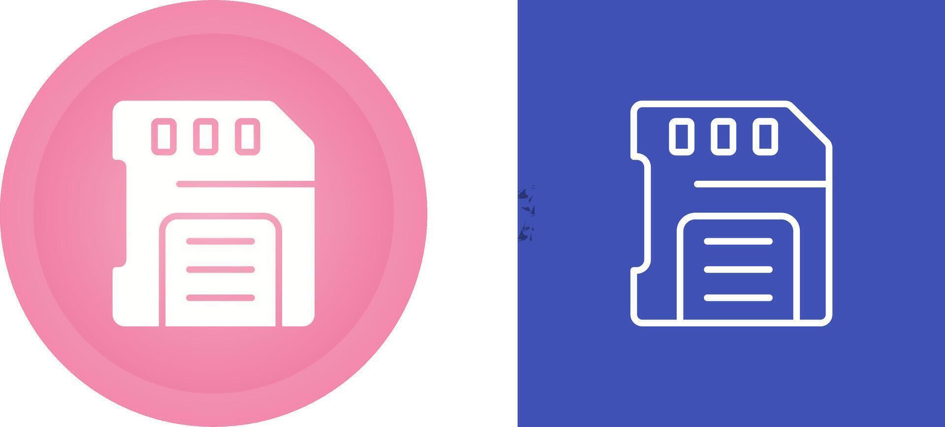 Sd Card Vector Icon
