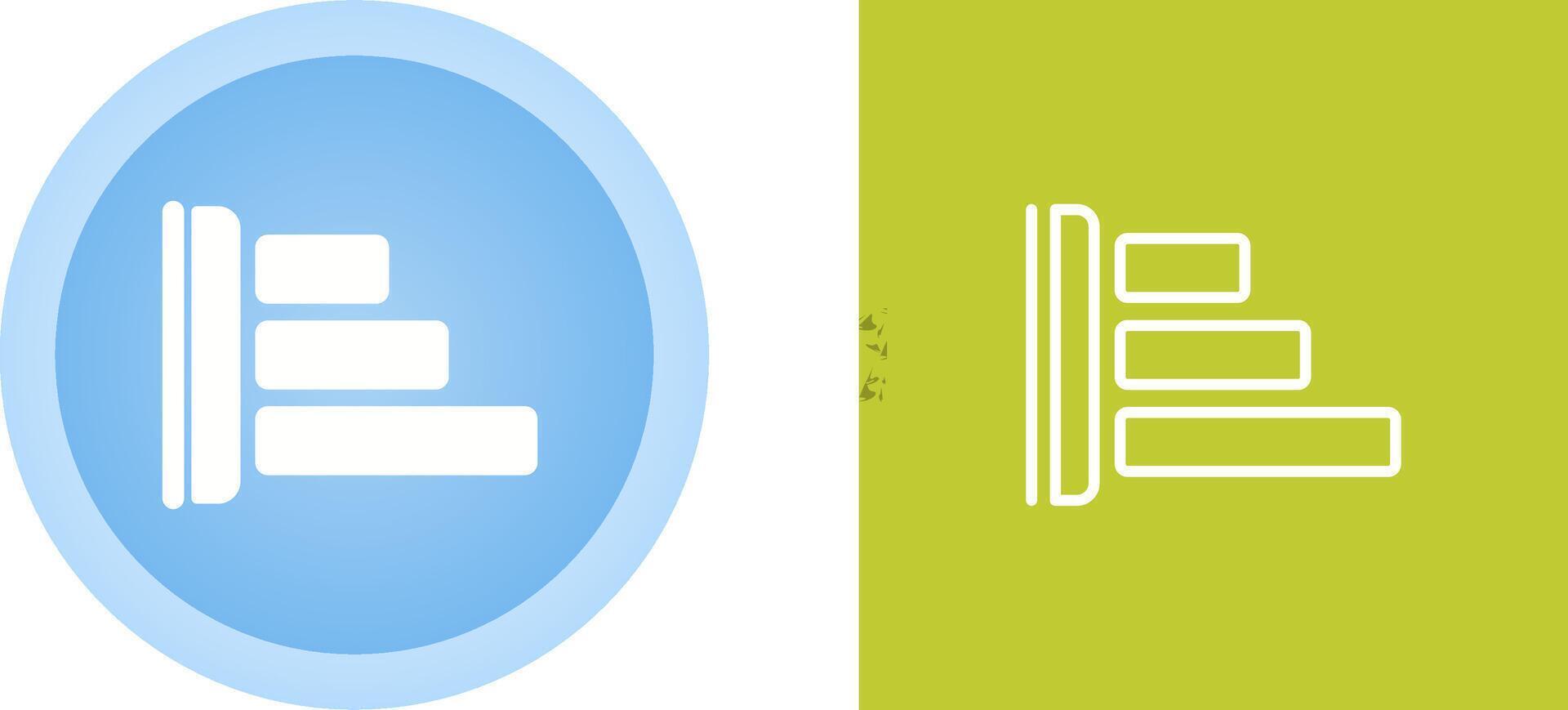 Left Align Vector Icon