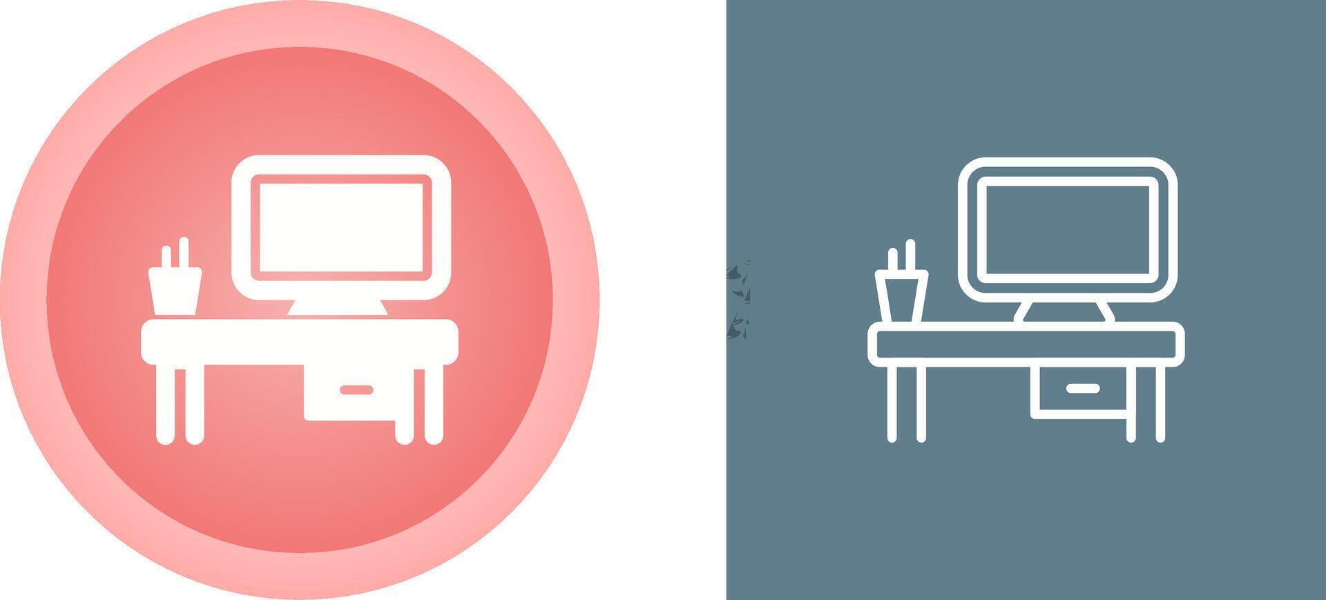 Computer Vector Icon