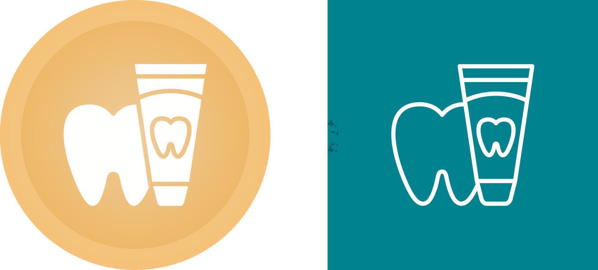 Toothpaste Vector Icon