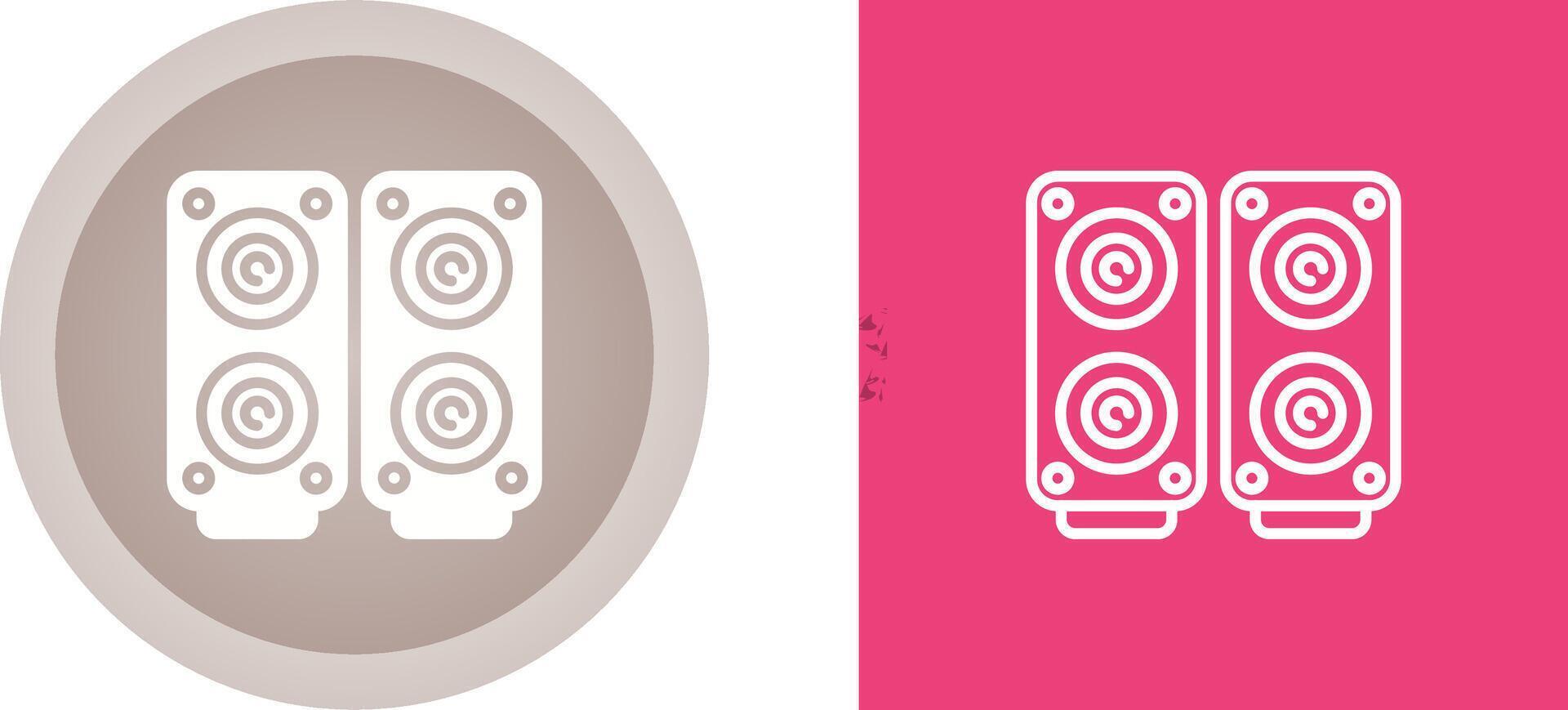 Speakers Vector Icon