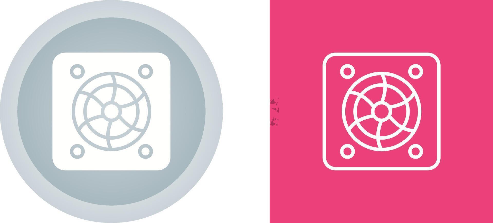 Cooling Fan Vector Icon