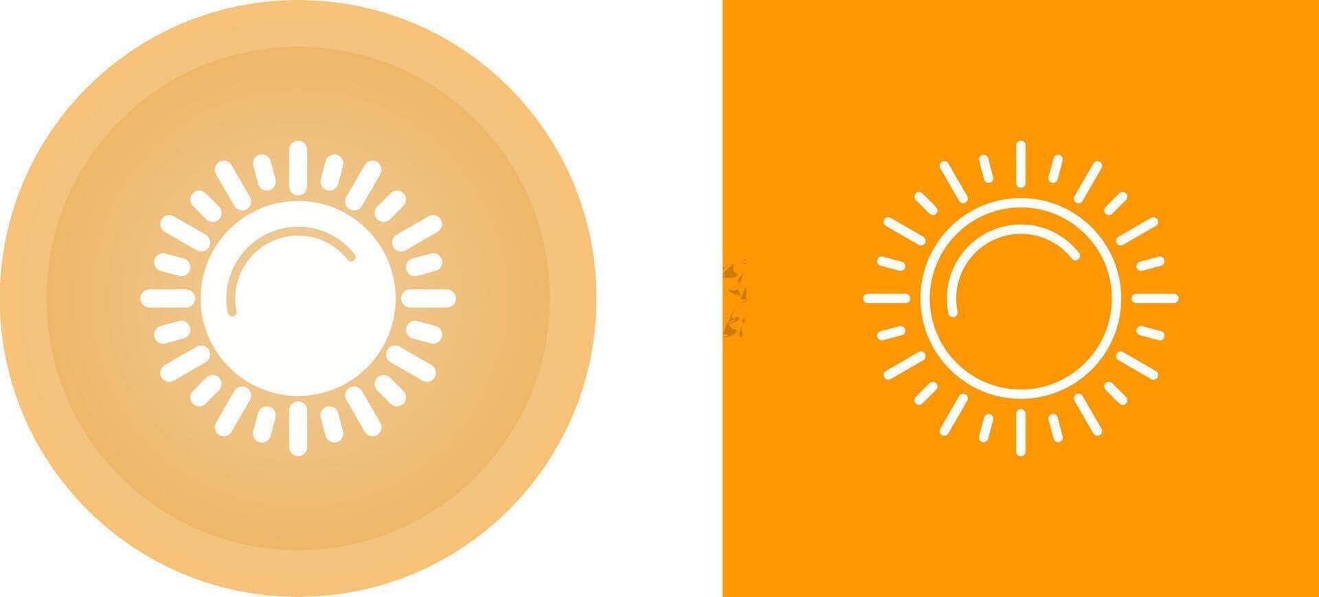 Sun Vector Icon