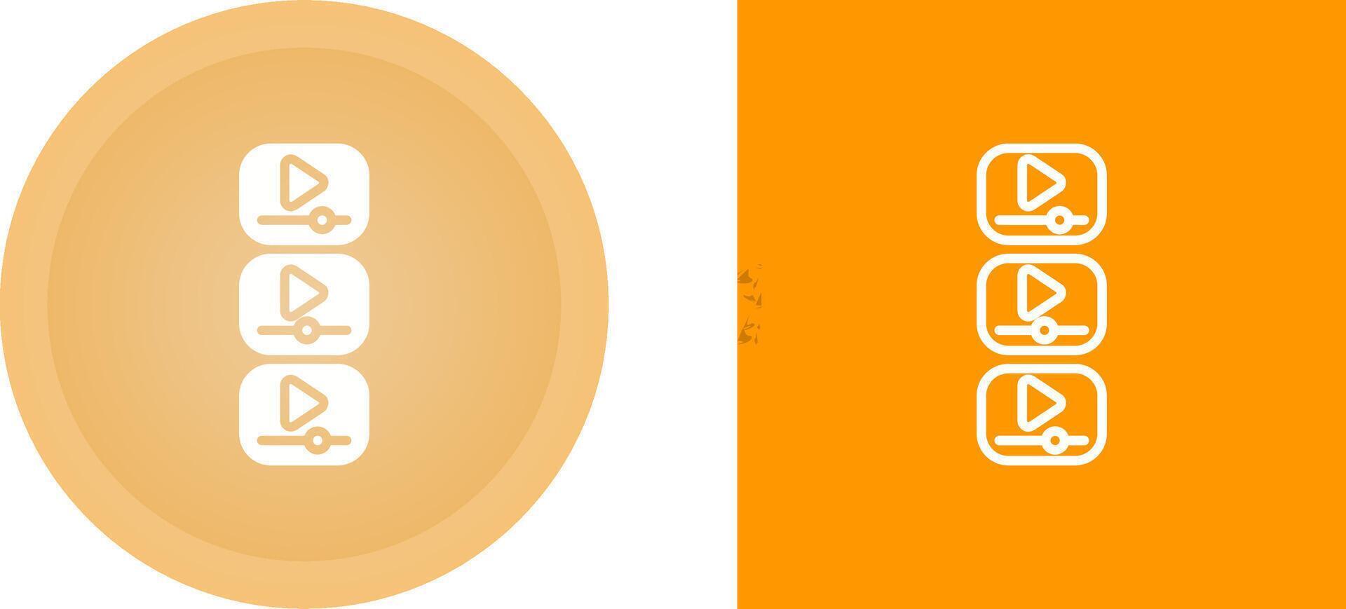 Videos Vector Icon