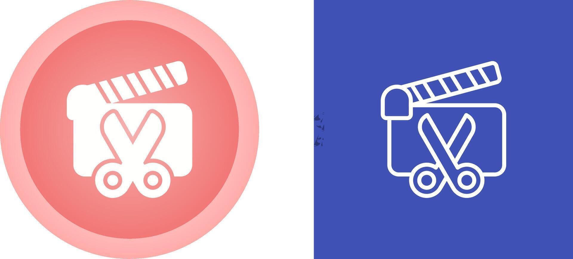 Film Editing Vector Icon