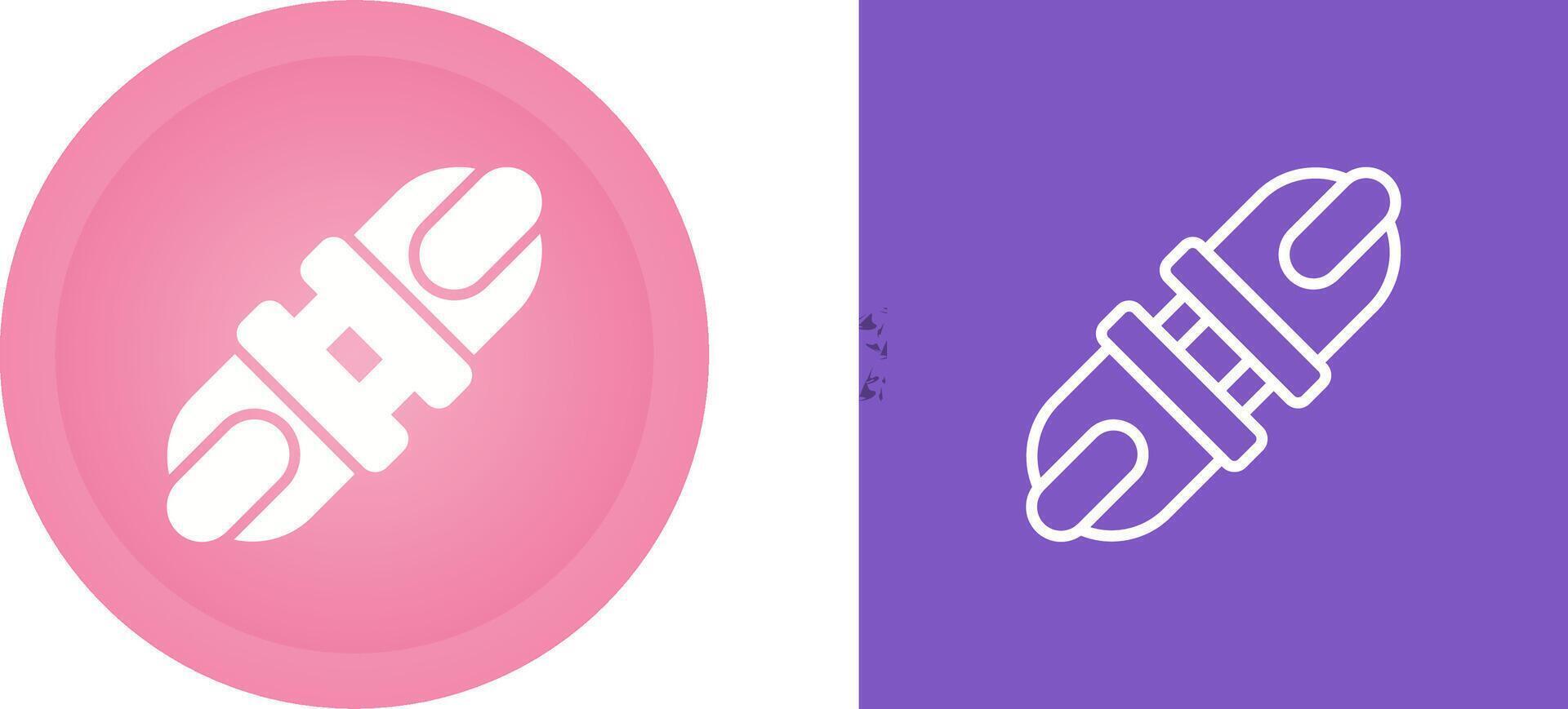 Unplugged Vector Icon