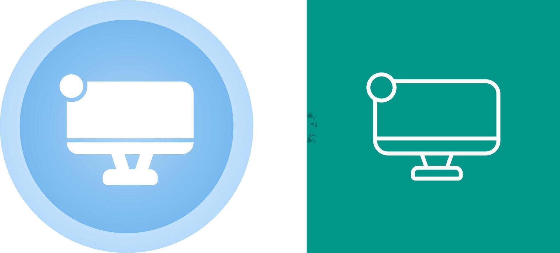 Monitor Vector Icon