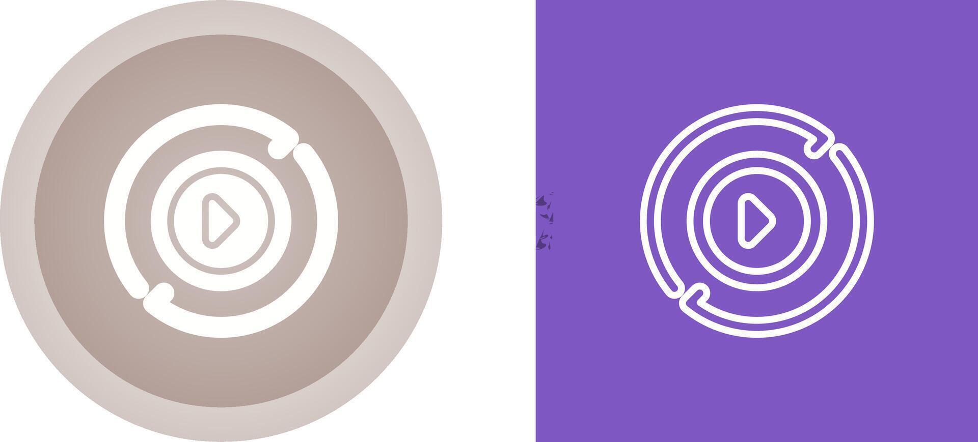Processing Vector Icon