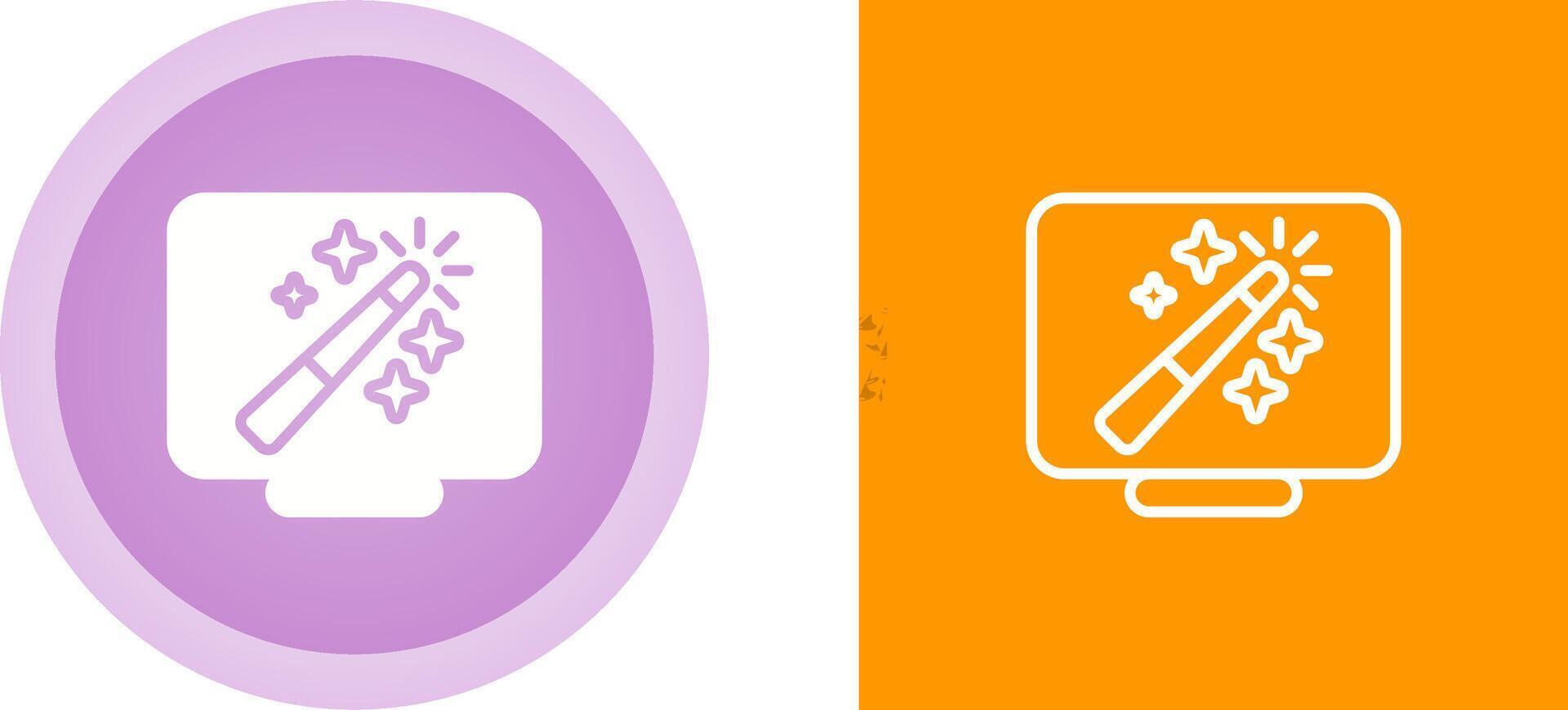Unique Two Icons Set vector