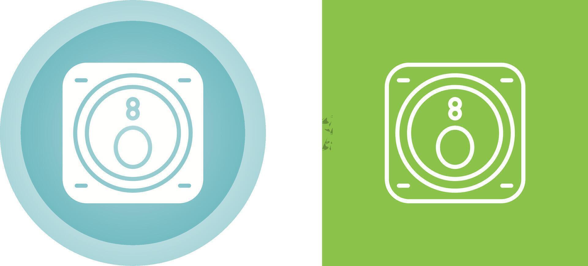 Unique Two Icons Set vector
