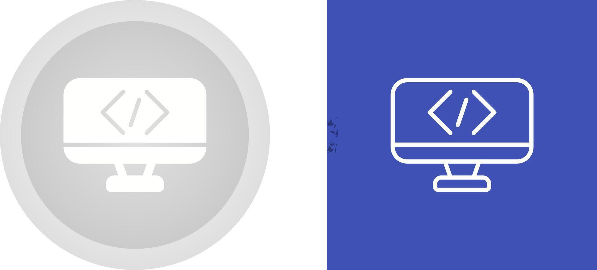 Coding Vector Icon