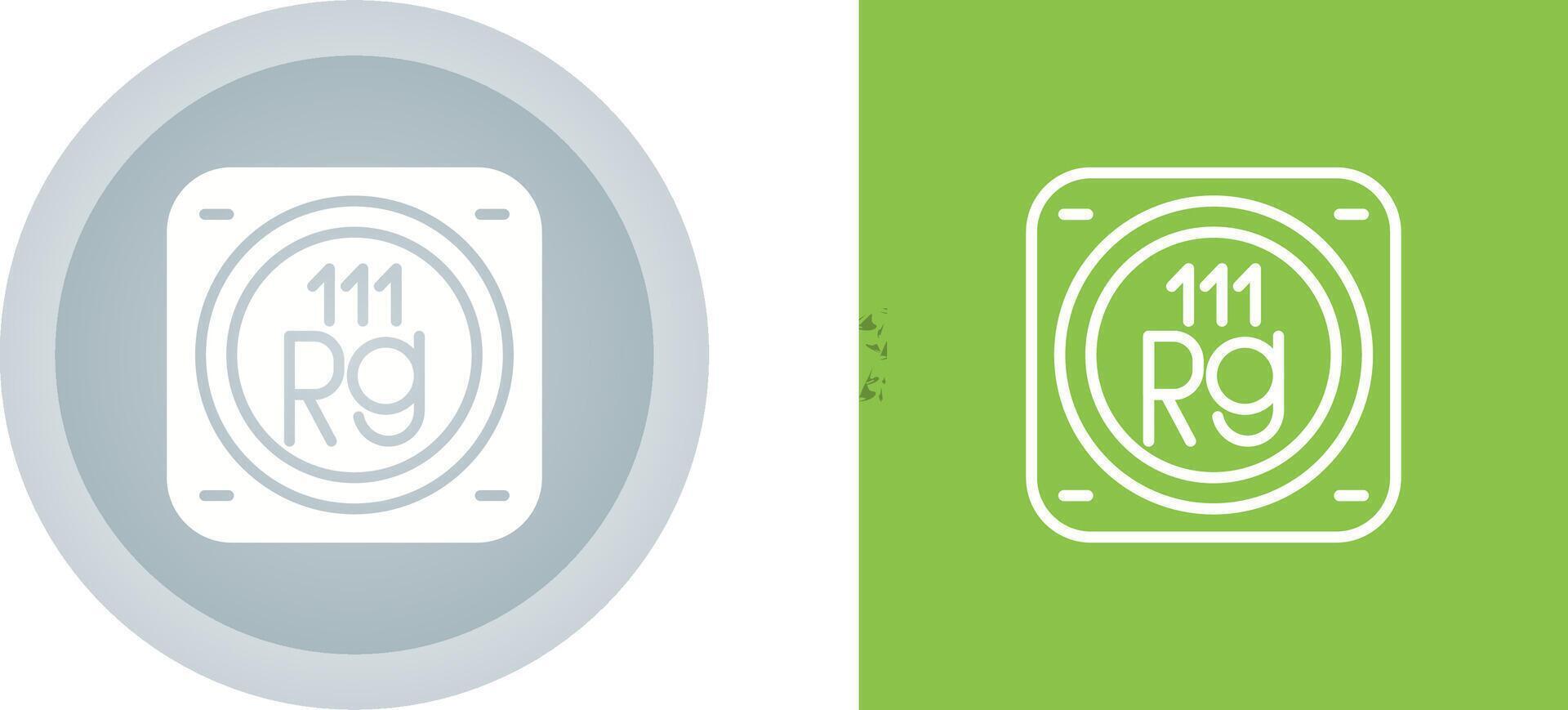 Unique Two Icons Set vector