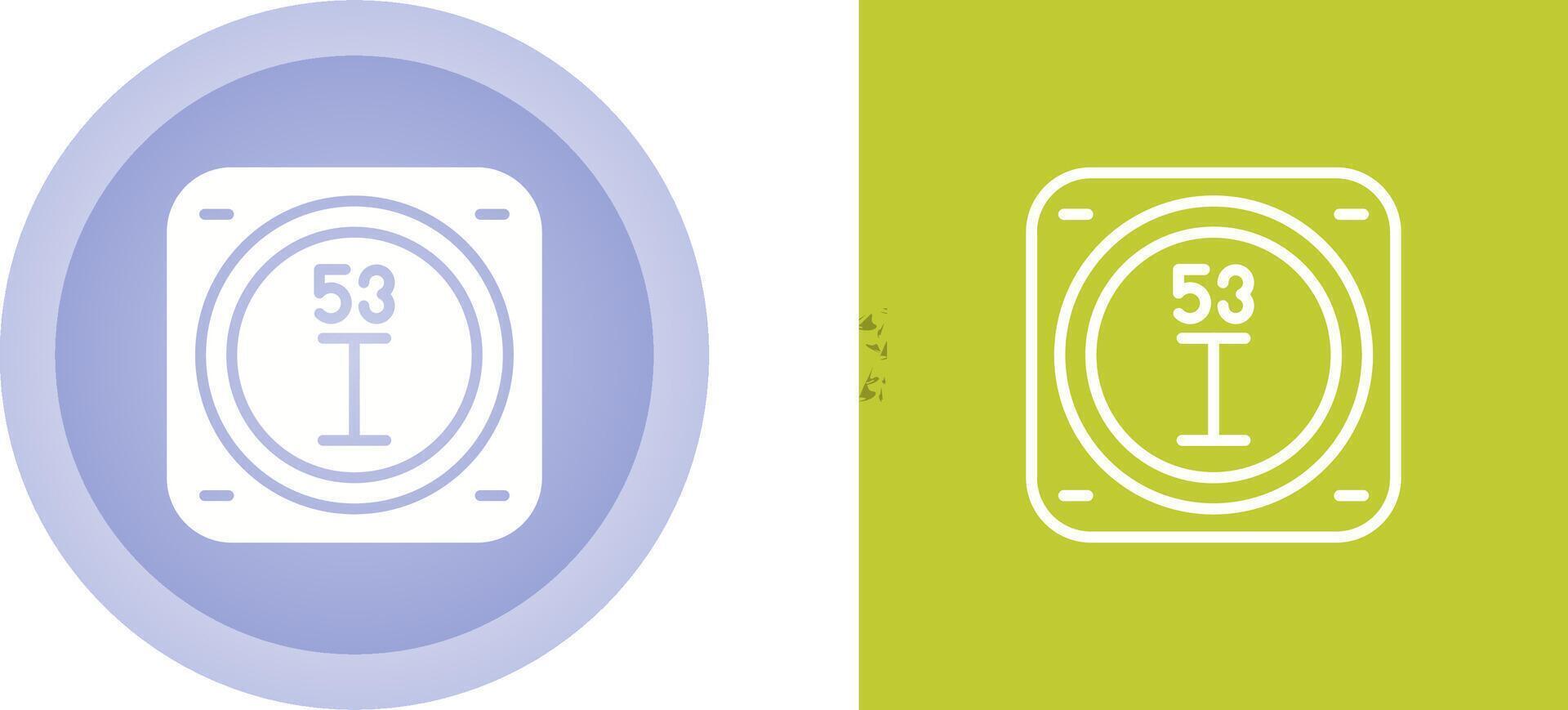 Unique Two Icons Set vector